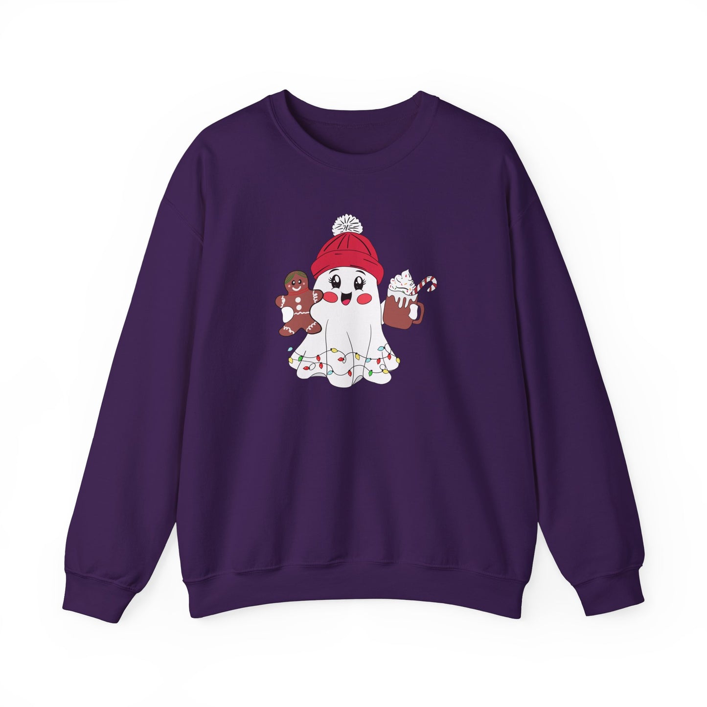 Christmas Ghost - Unisex Heavy Blend™ Crewneck Sweatshirt - 10394