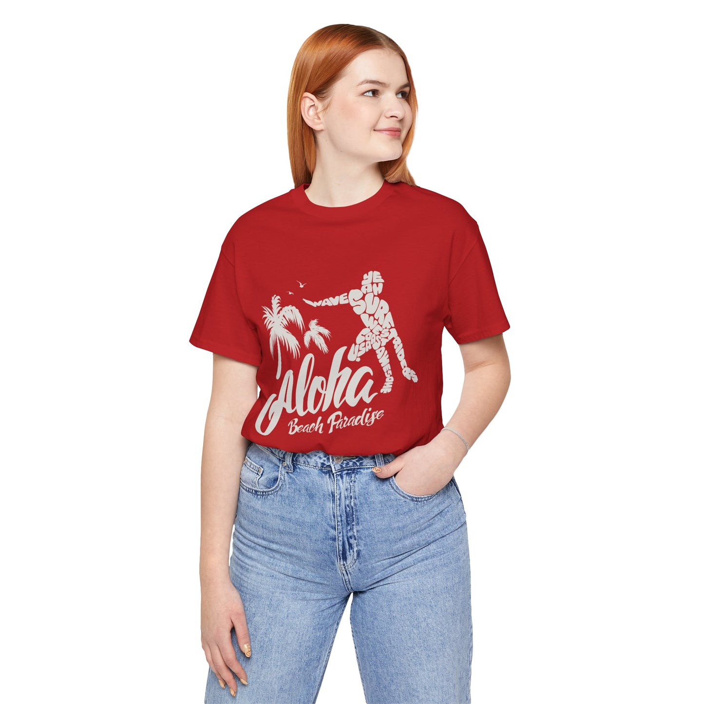 Aloha Beach Paradise - Unisex Jersey Short Sleeve Tee - 13180