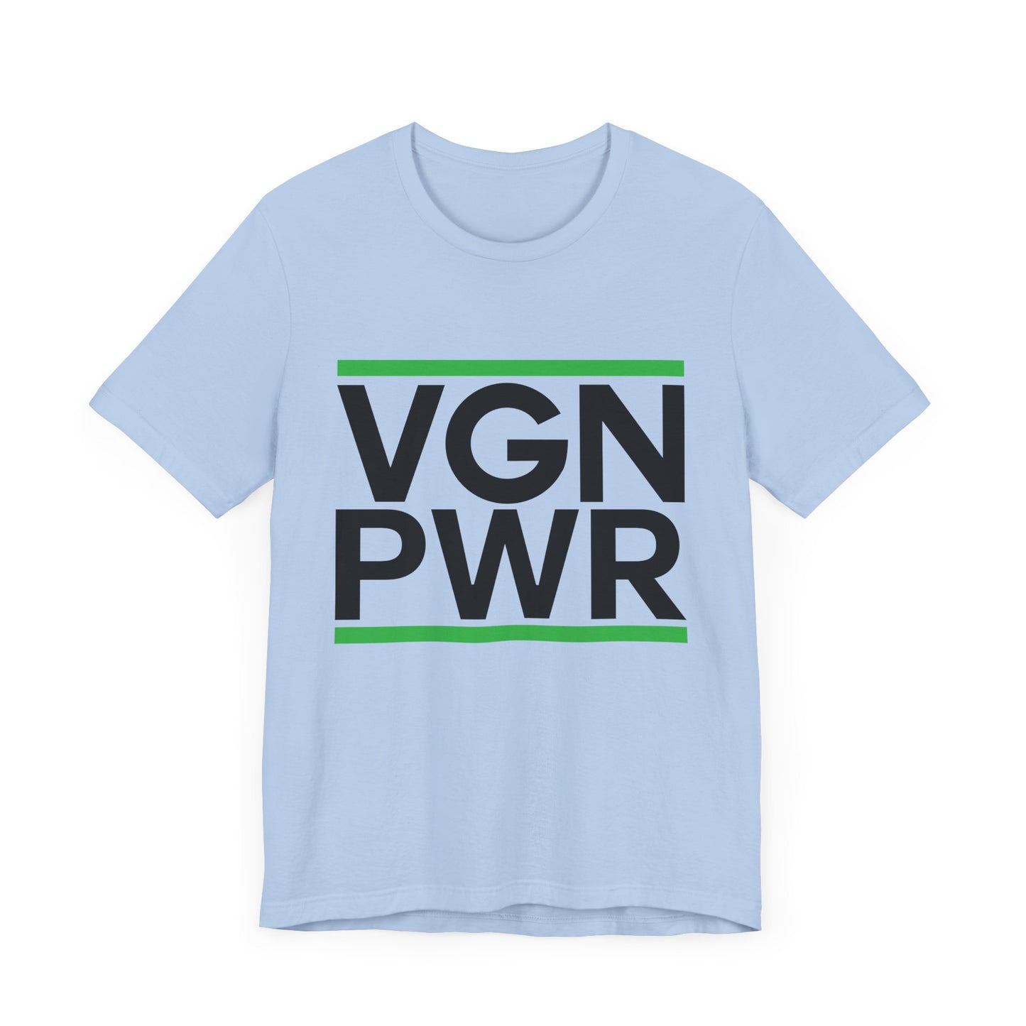 Vegan: VGN PWR - Unisex Jersey Short Sleeve Tee