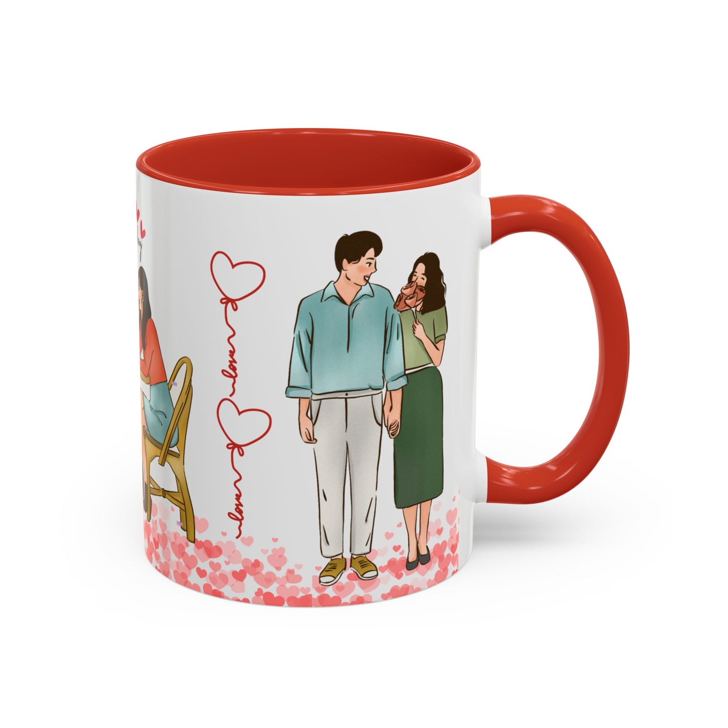 Valentine Day - Accent Coffee Mug (11, 15oz) - 11578
