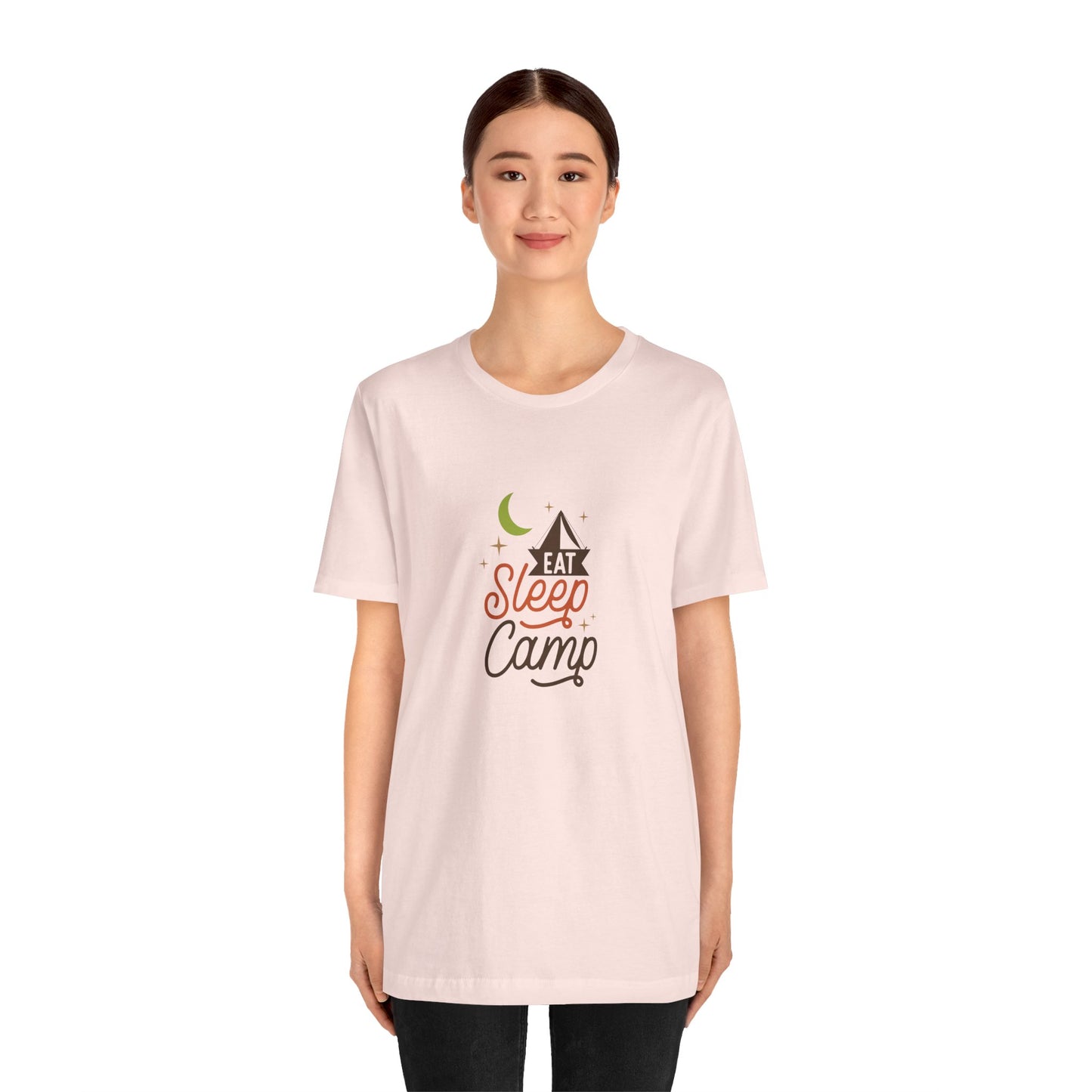 Eat Sleep Camp - Unisex Jersey Short Sleeve Tee - 10568