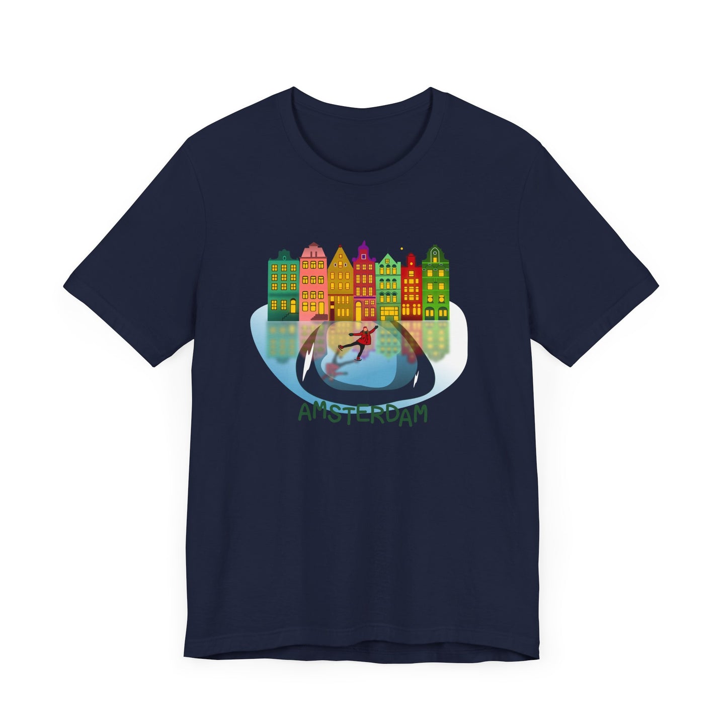 Amsterdam  Unisex Jersey Short Sleeve Tee - 12051