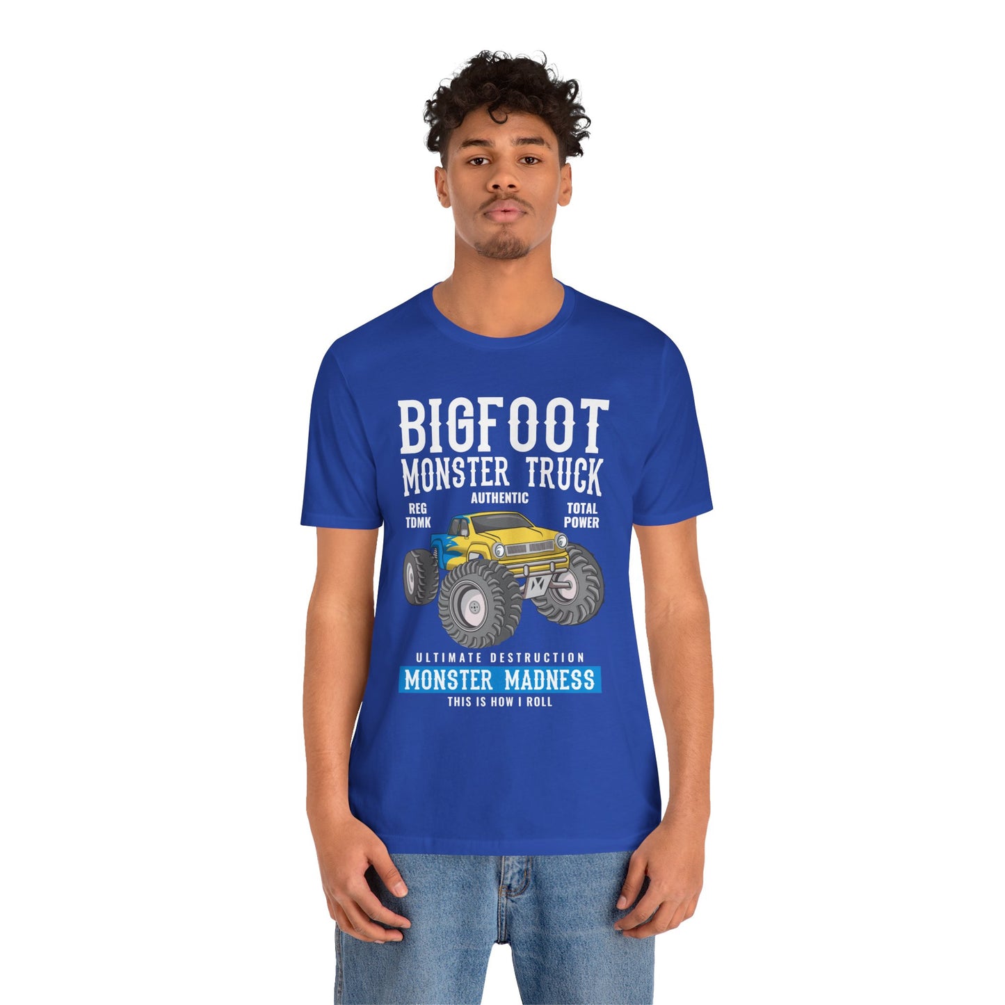 Bigfoot Monster Truck - Unisex Jersey Short Sleeve Tee - 12955