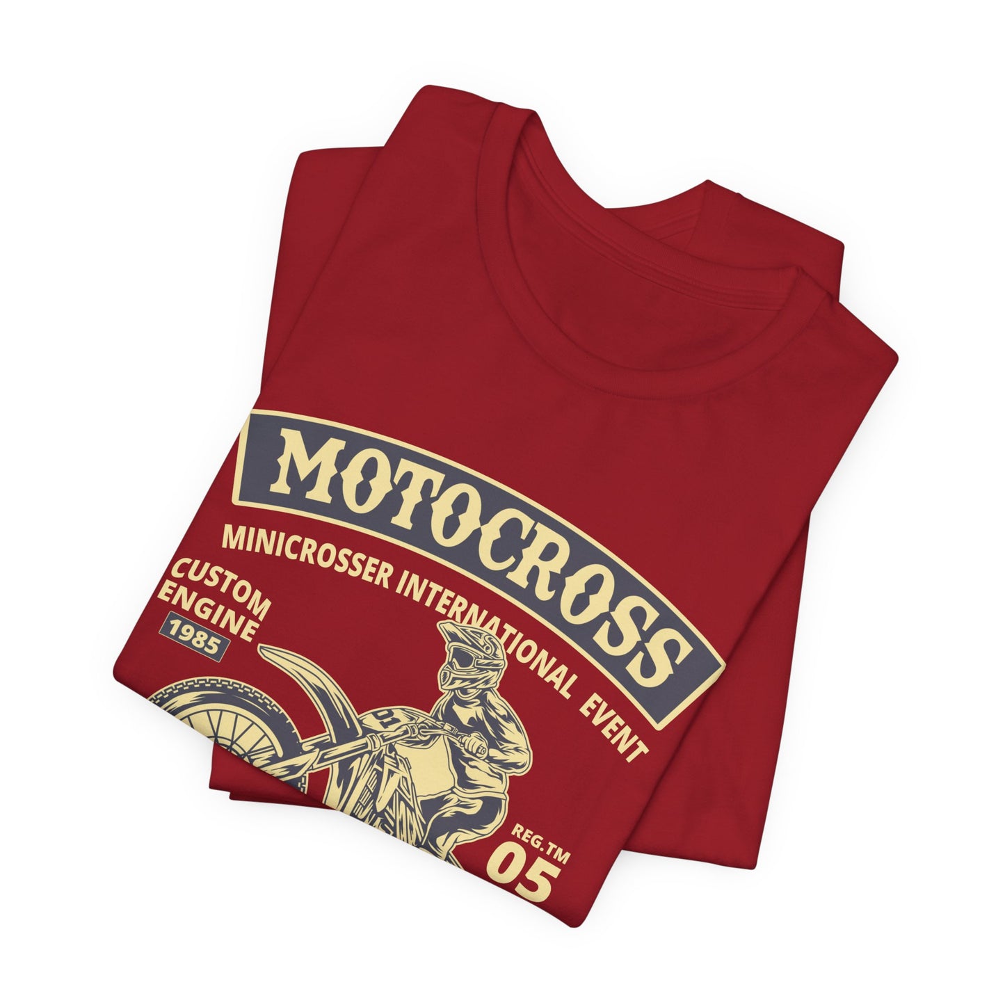 Motocross, Dirt Racing - Unisex Jersey Short Sleeve Tee - 13147