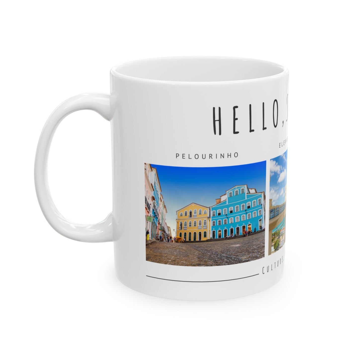 Hello Salvador Ceramic Mug – 11oz & 15oz – Celebrate Culture, Music, & History - 12238