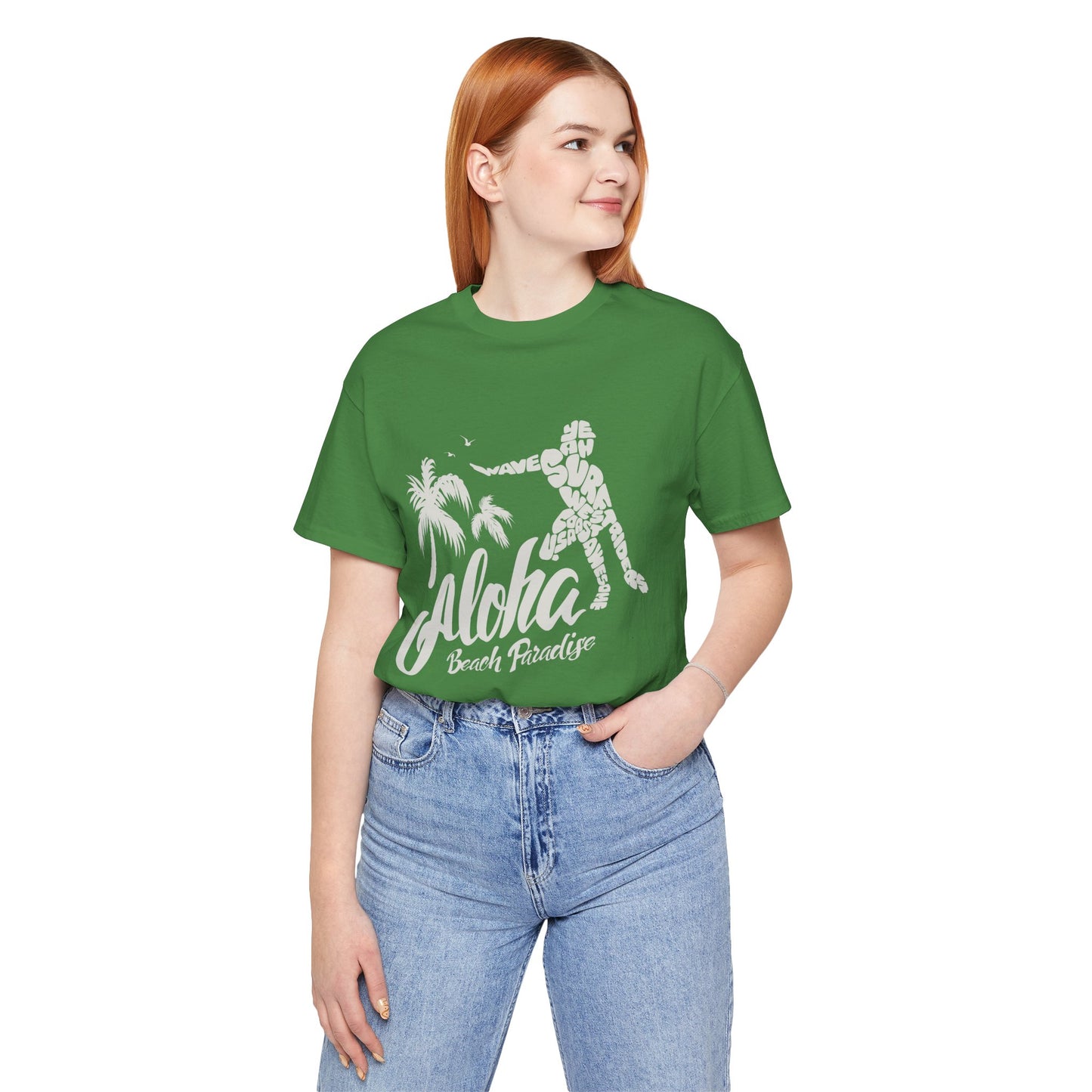 Aloha Beach Paradise - Unisex Jersey Short Sleeve Tee - 13180