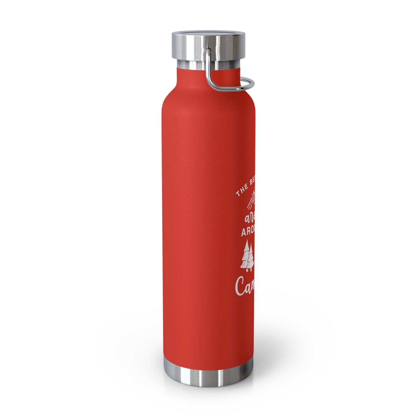 Best Memories Are Made Around Campfire - Copper Vacuum Insulated Bottle, 22oz - 12620