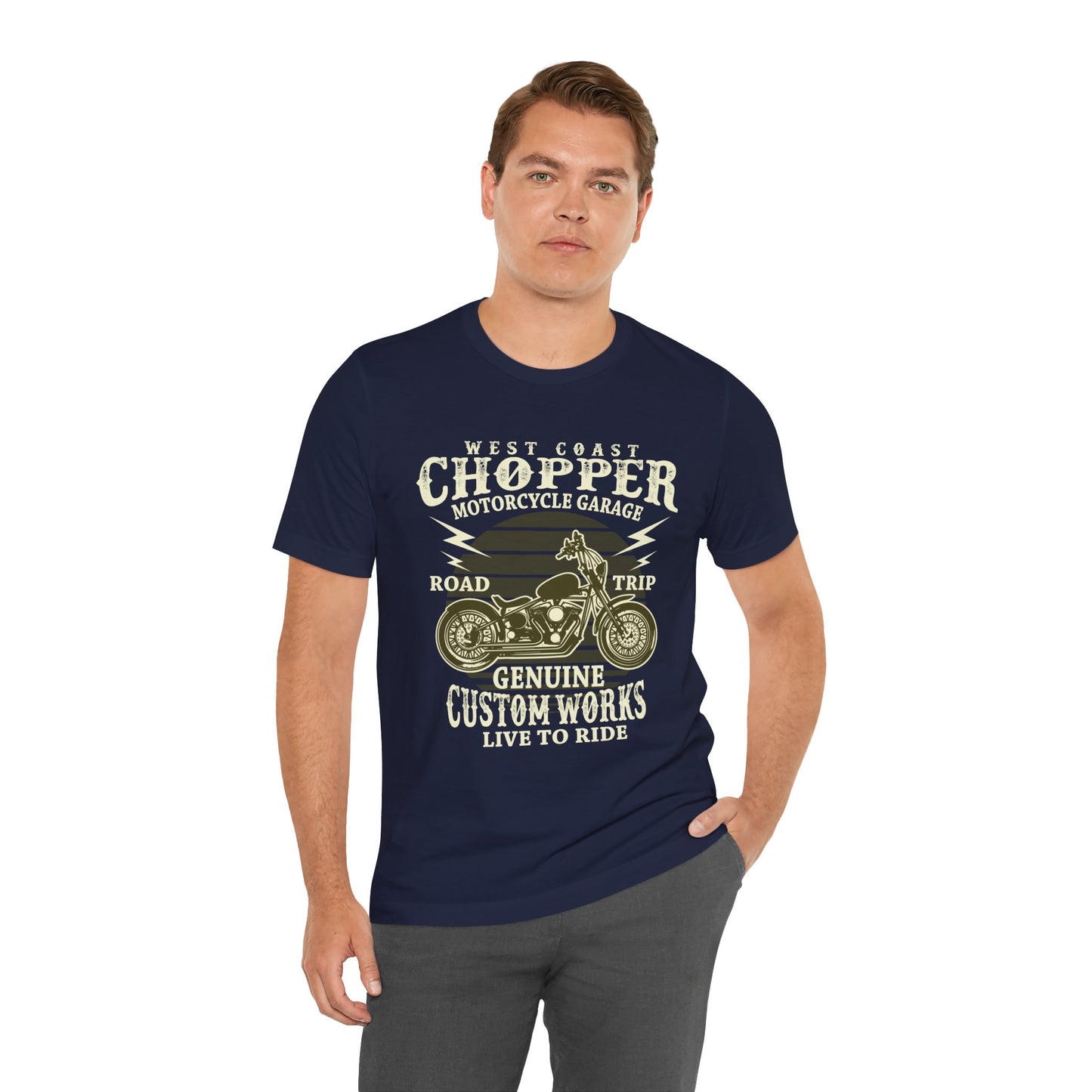 West Coast Chopper, Road Trip - Unisex Jersey Short Sleeve Tee - 13207