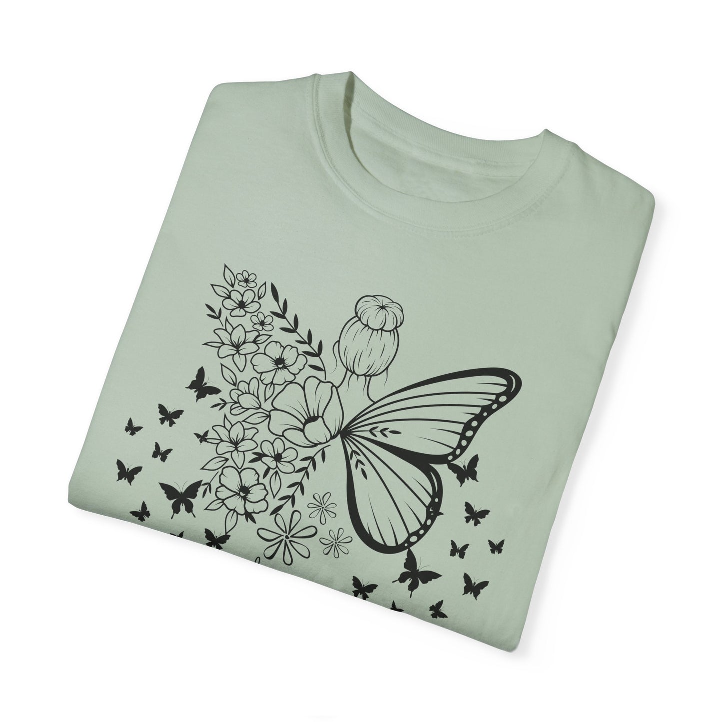 Butterfly, Embrace the Beauty of Nature - Unisex Garment-Dyed T-shirt - 10330