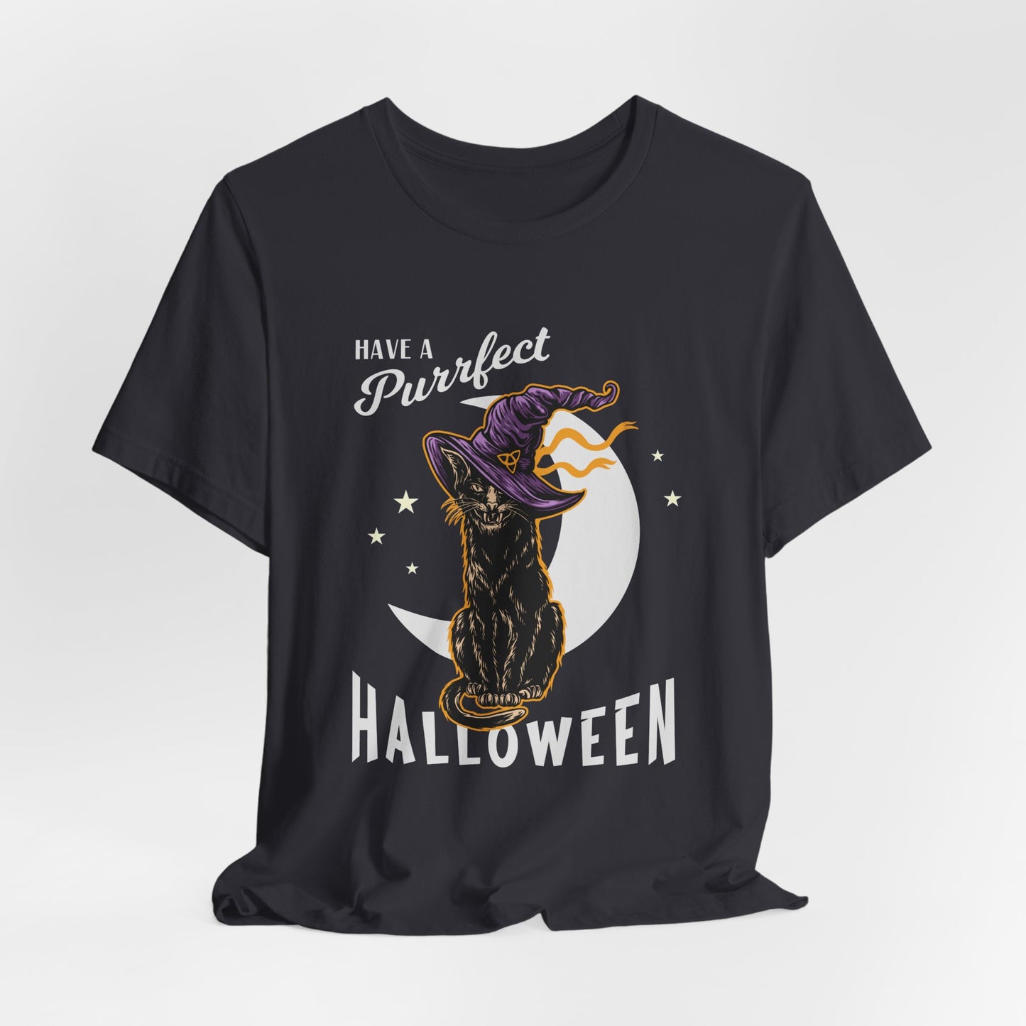 Have A Purfect Halloween - Unisex Jersey Short Sleeve Tee - 12921