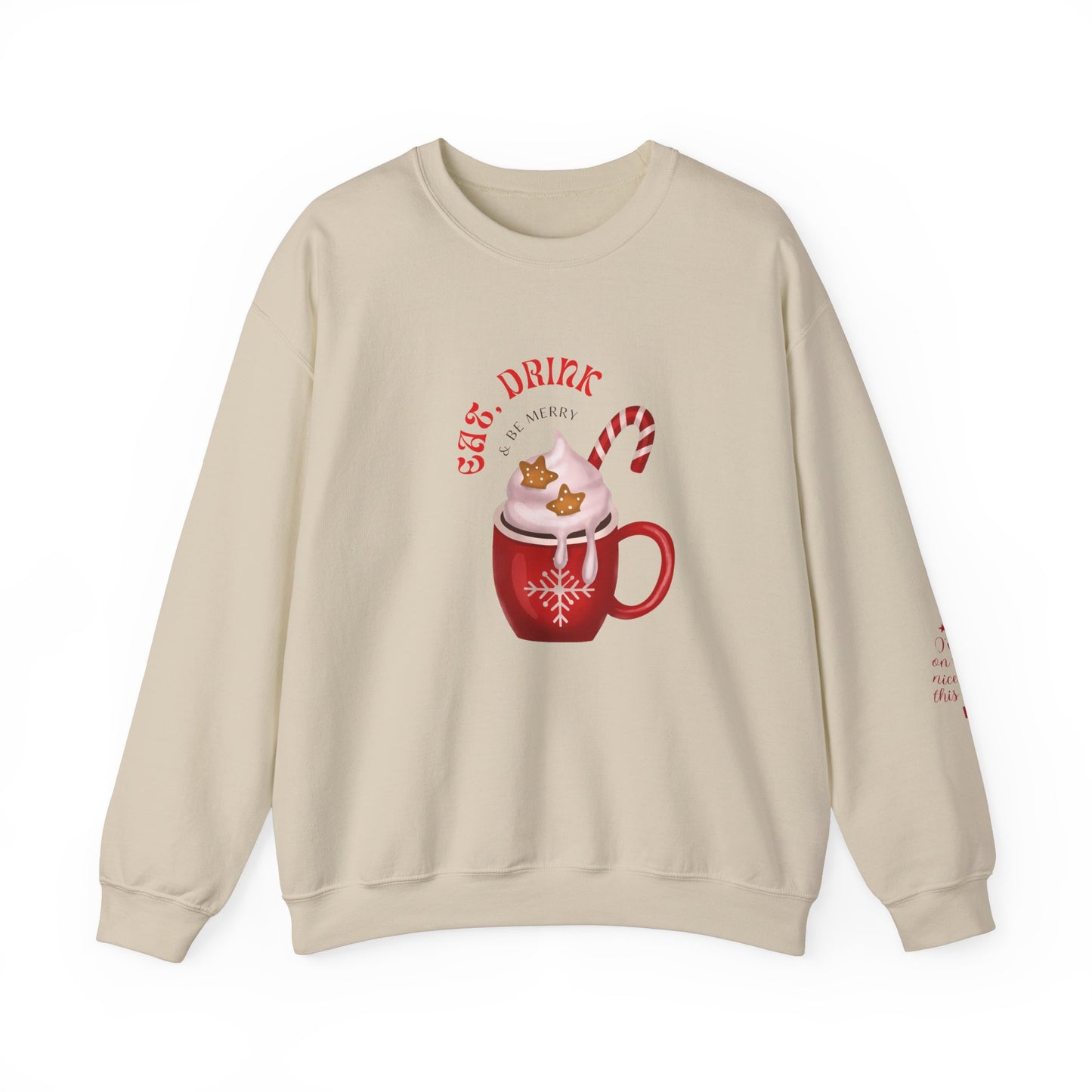 Eat Drink & Be Merry - Unisex Heavy Blend™ Crewneck Sweatshirt - 10509