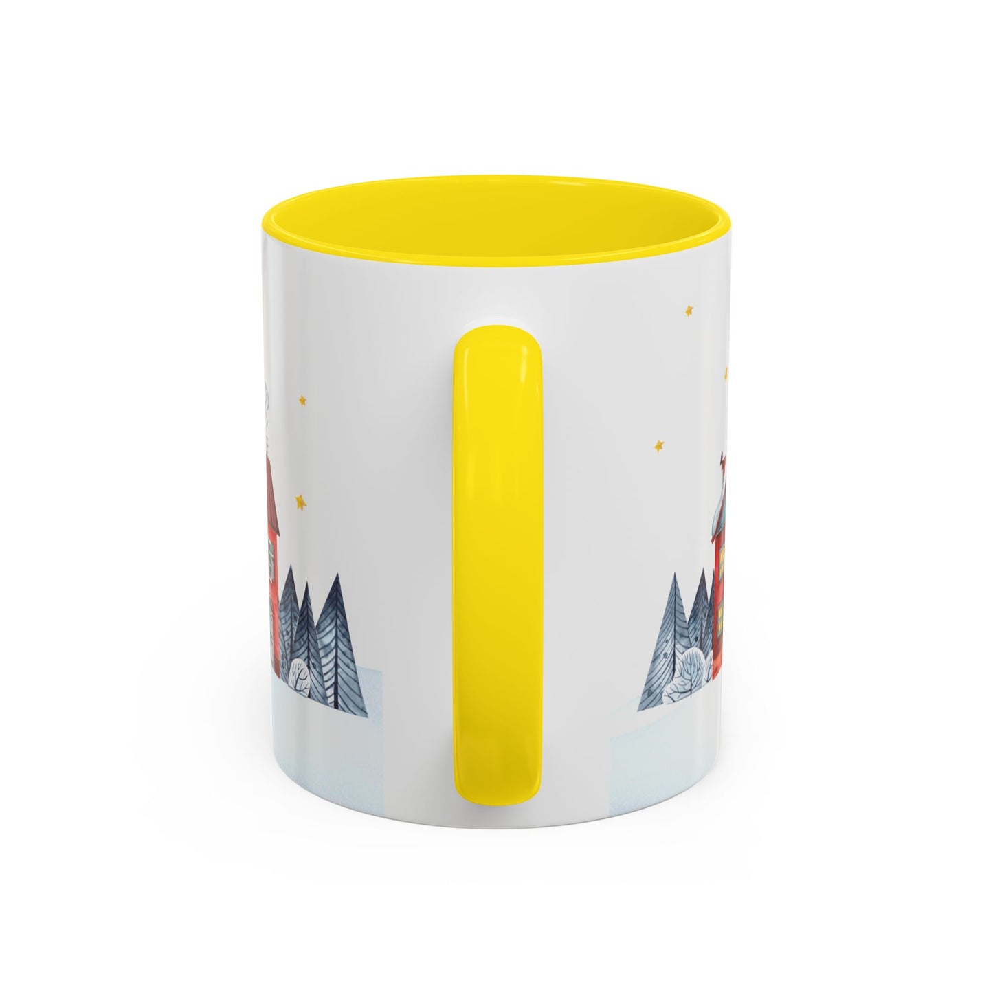 Merry Christmas, Holiday Vibe - Accent Coffee Mug (11, 15oz) - 11079