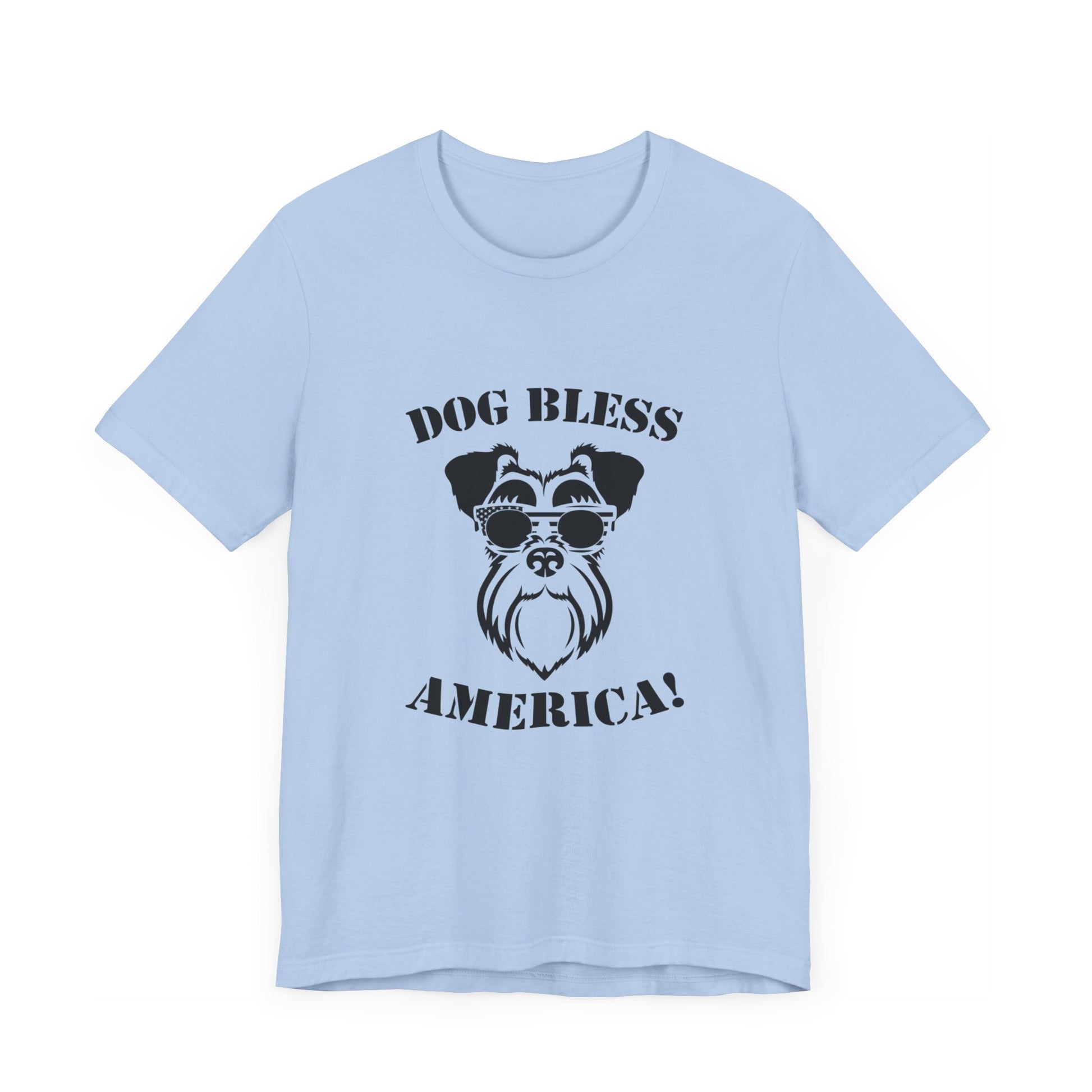 Dog Bless America! - Unisex Jersey Short Sleeve Tee