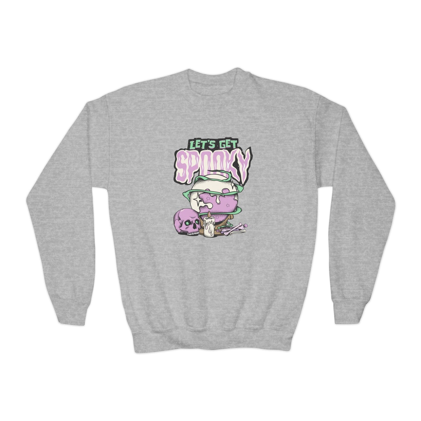 Let's Get Spooky - Youth Crewneck Sweatshirt