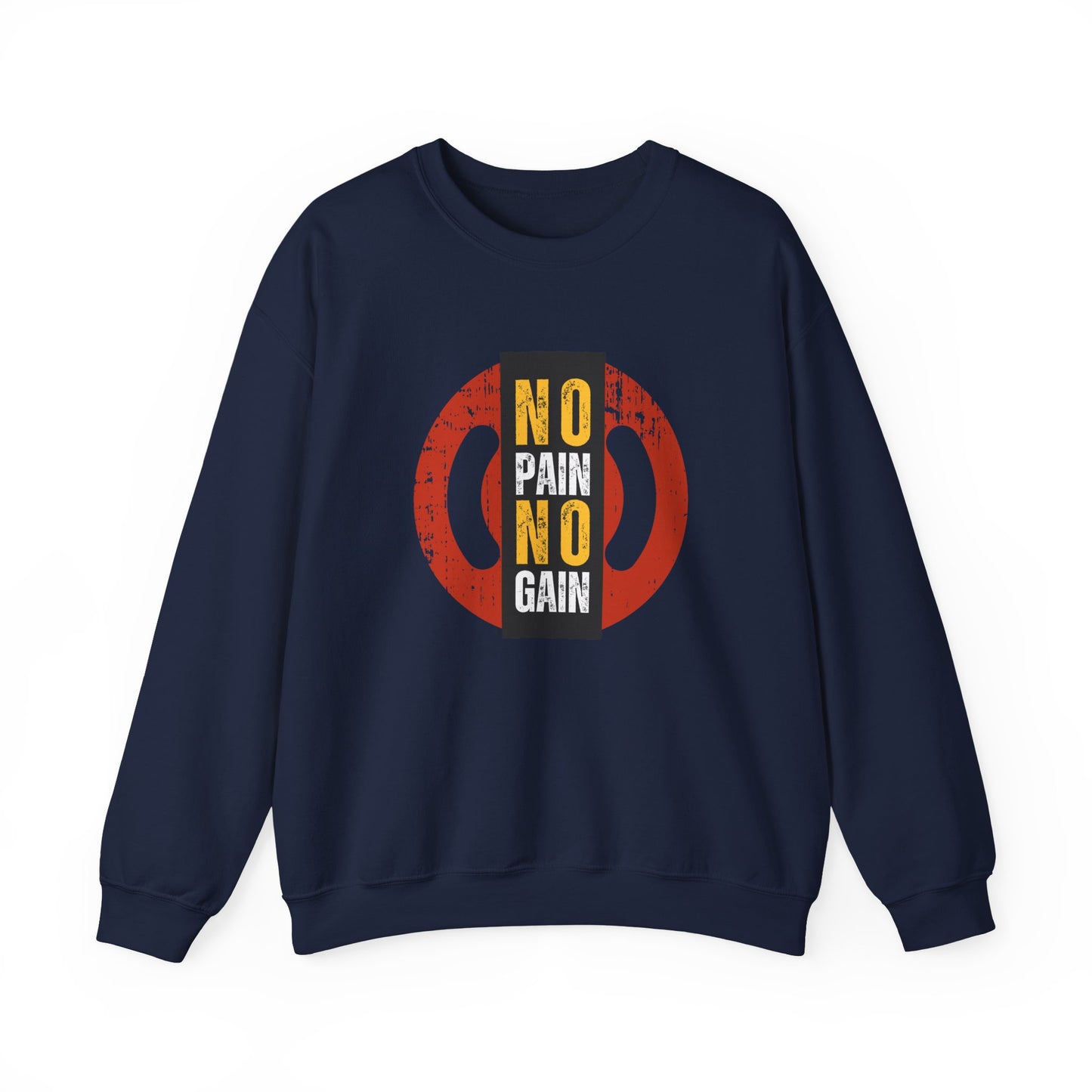 No Pain No Gain - Unisex Heavy Blend™ Crewneck Sweatshirt - 10851