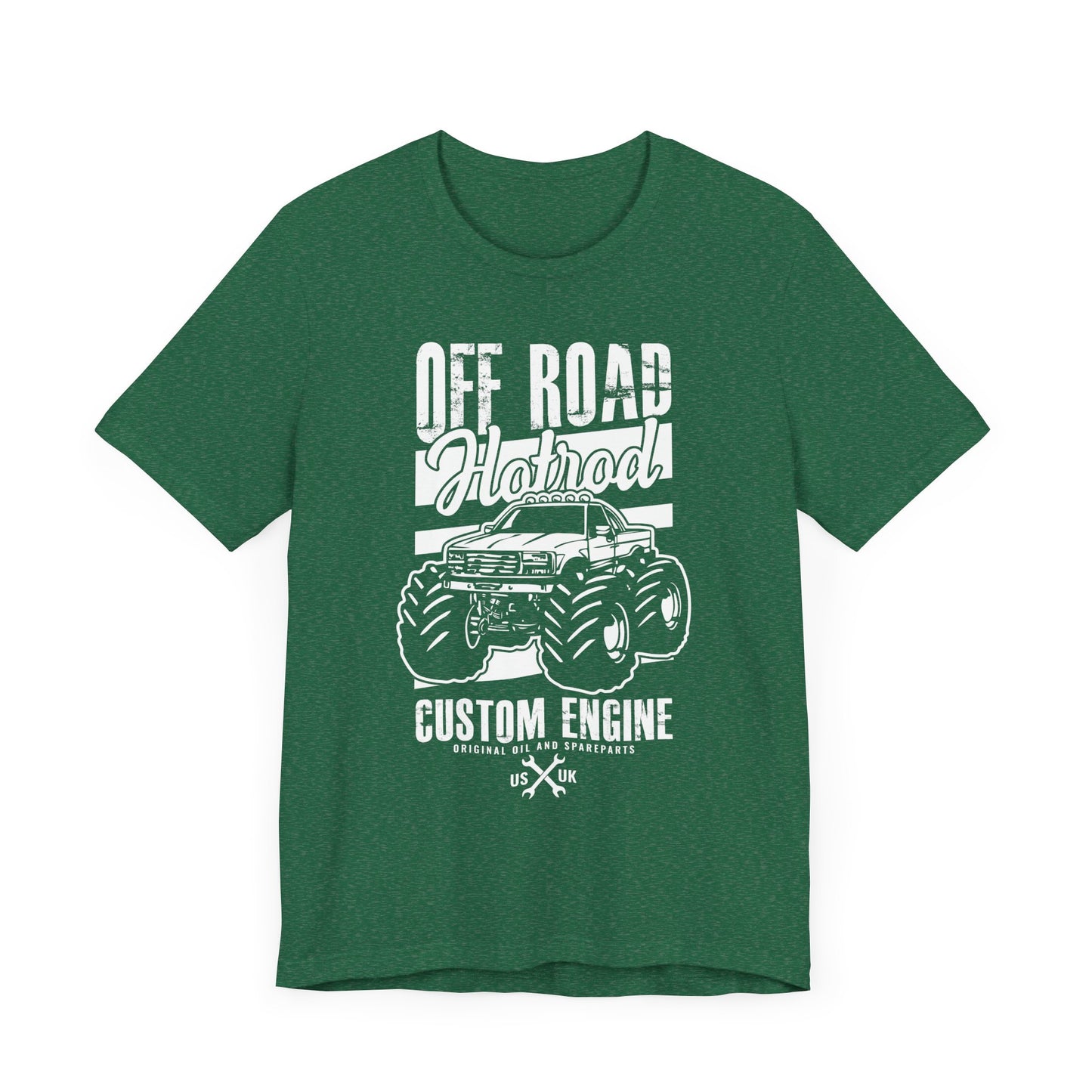 Off Road Hotrod, Custom Engine - Unisex Jersey Short Sleeve Tee - 13010