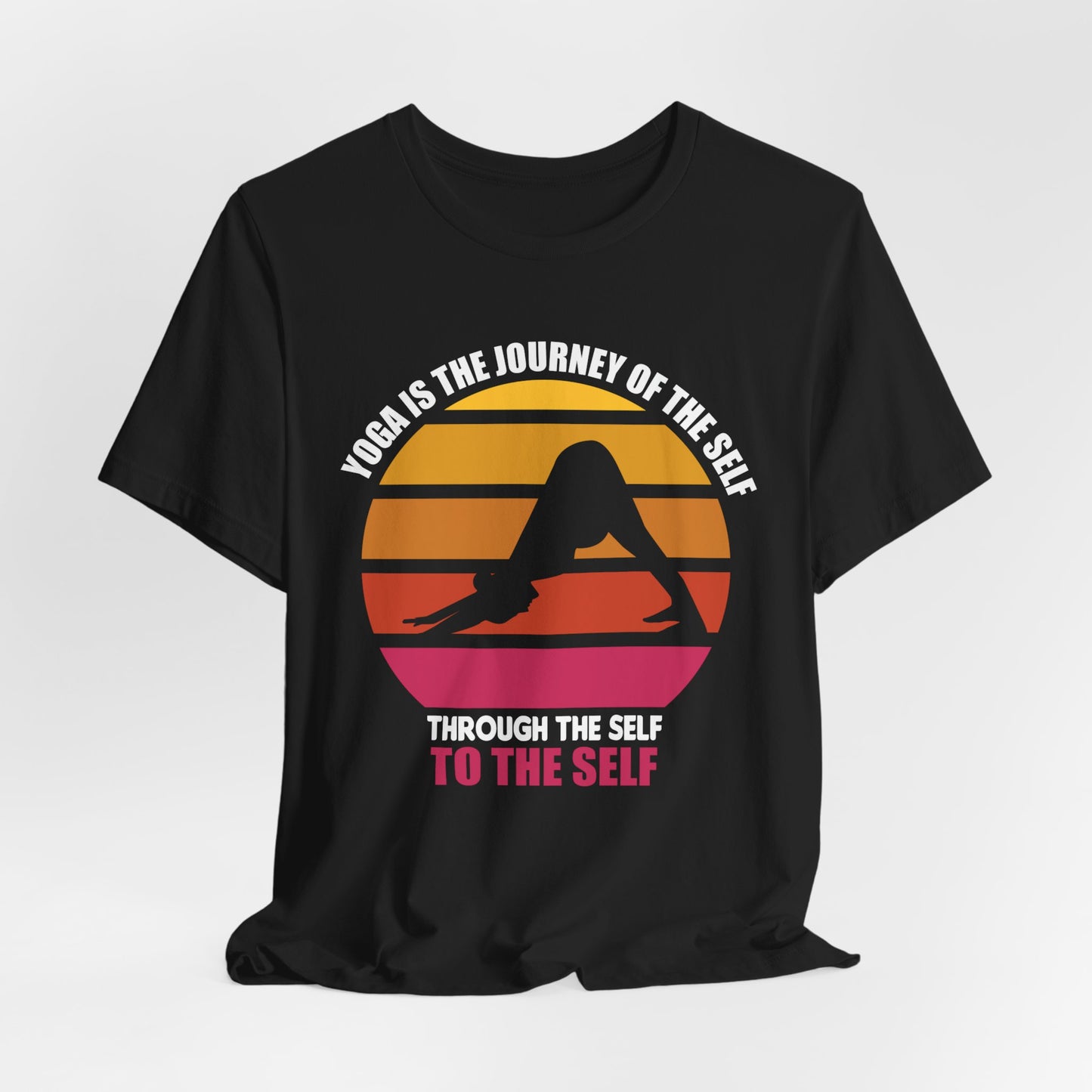 Yoga Is The Journey Of The Self Through The Self To The Self - Unisex Jersey Short Sleeve Tee