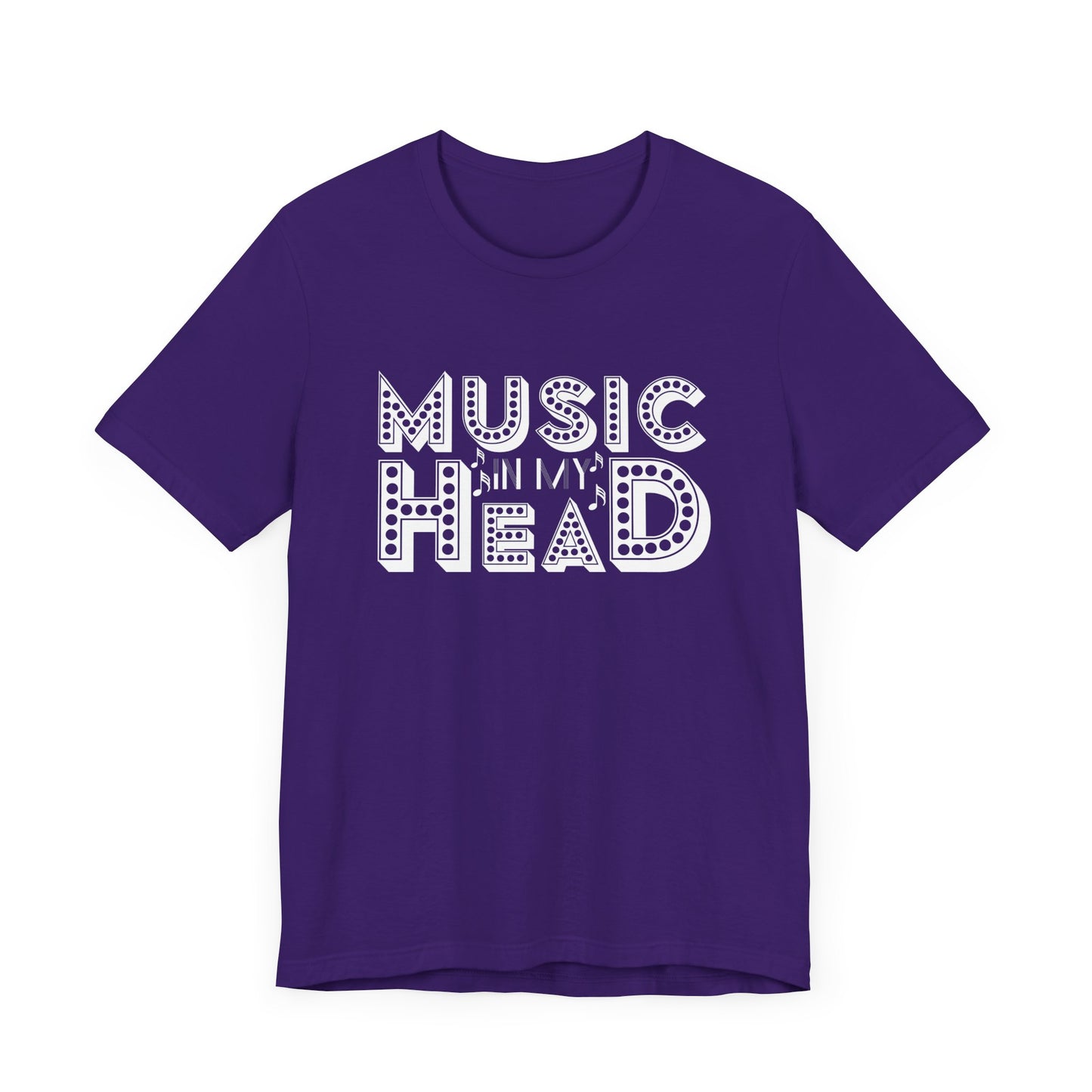 Music In My Head - Unisex Jersey Short Sleeve Tee