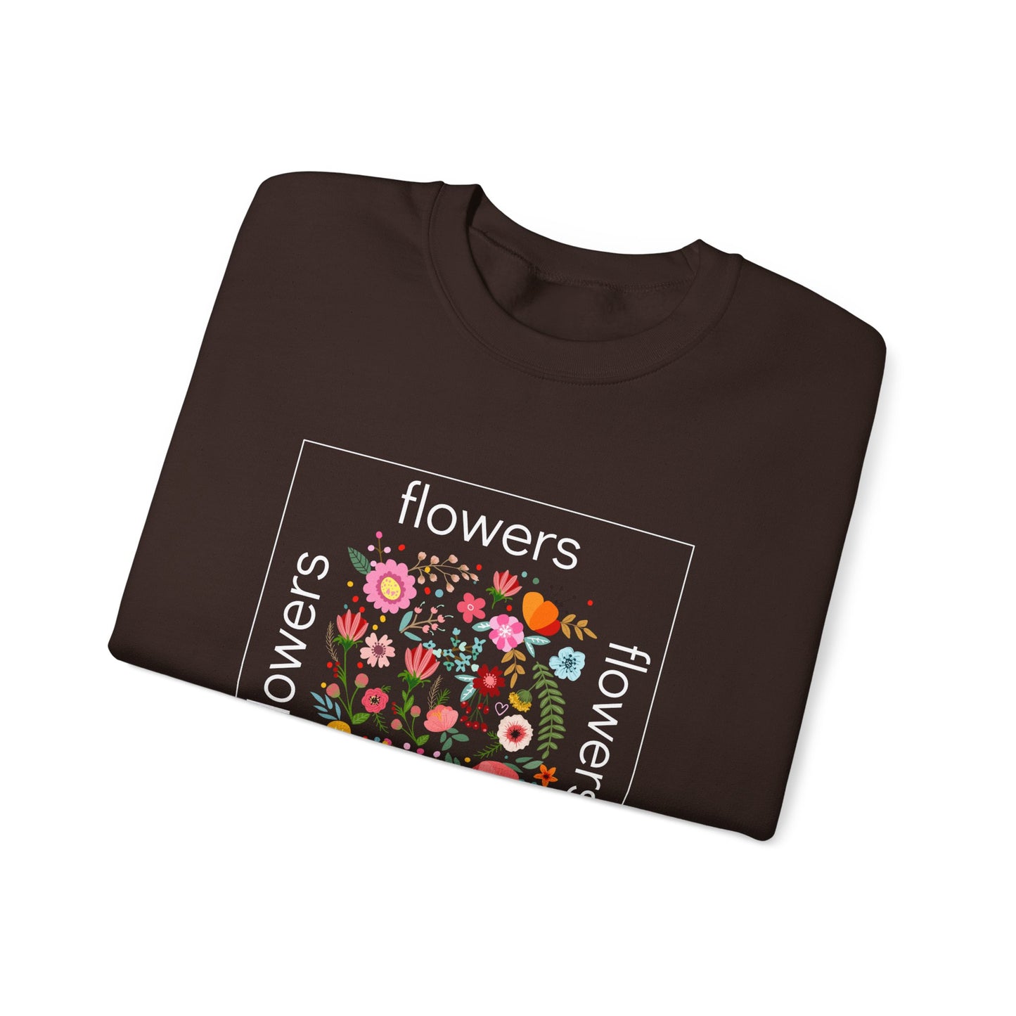 Flowers - Unisex Heavy Blend™ Crewneck Sweatshirt - 11685