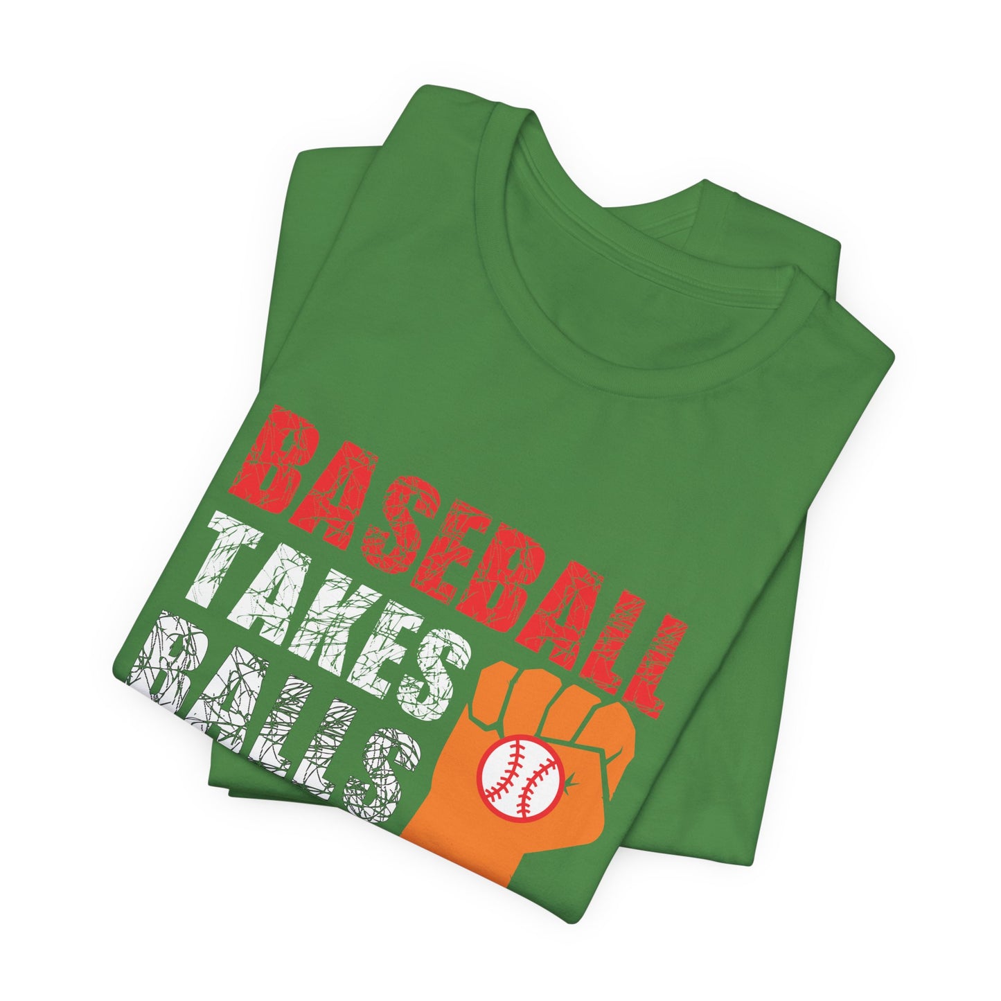 Baseball Takes Balls - Unisex Jersey Short Sleeve Tee