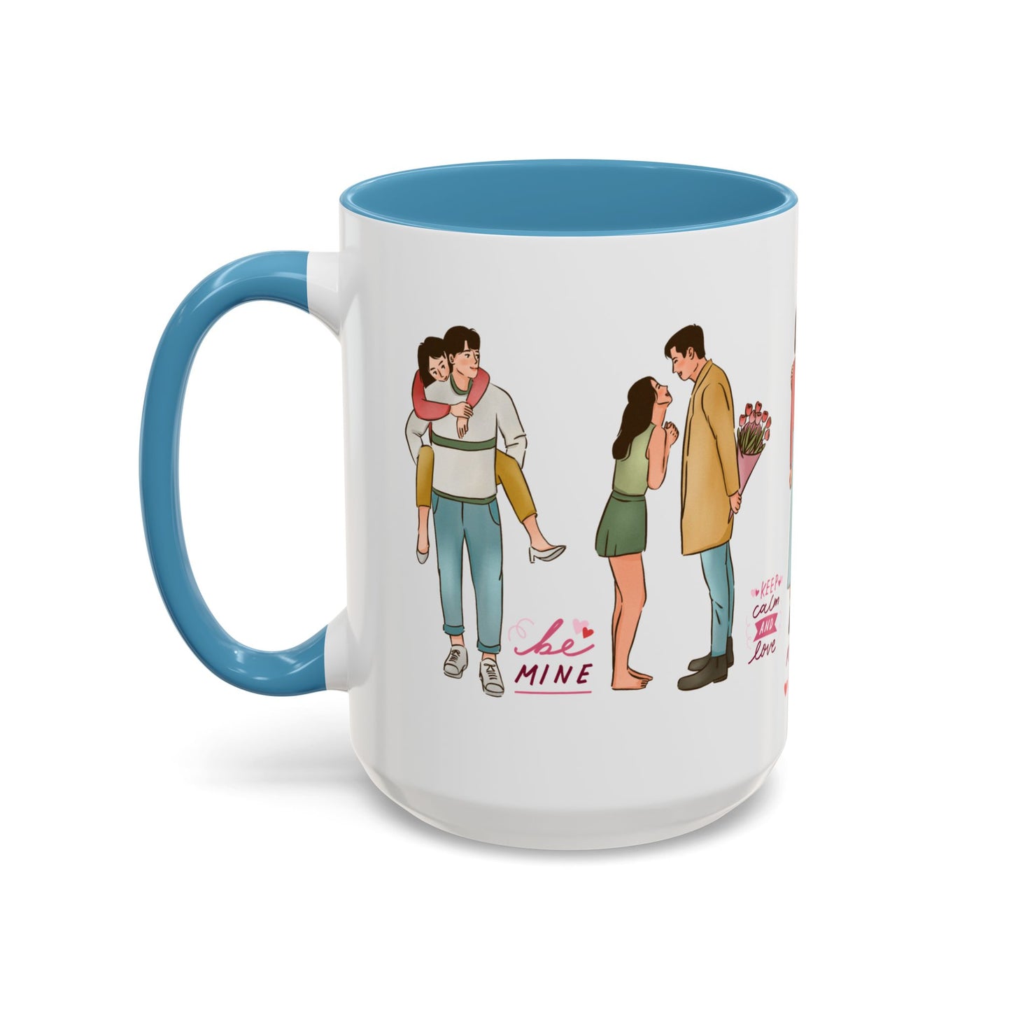 My Heart is Yours - Accent Coffee Mug (11, 15oz) - 11576