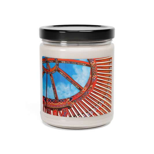 Mongol Yurt Top - Scented Soy Candle, 9oz