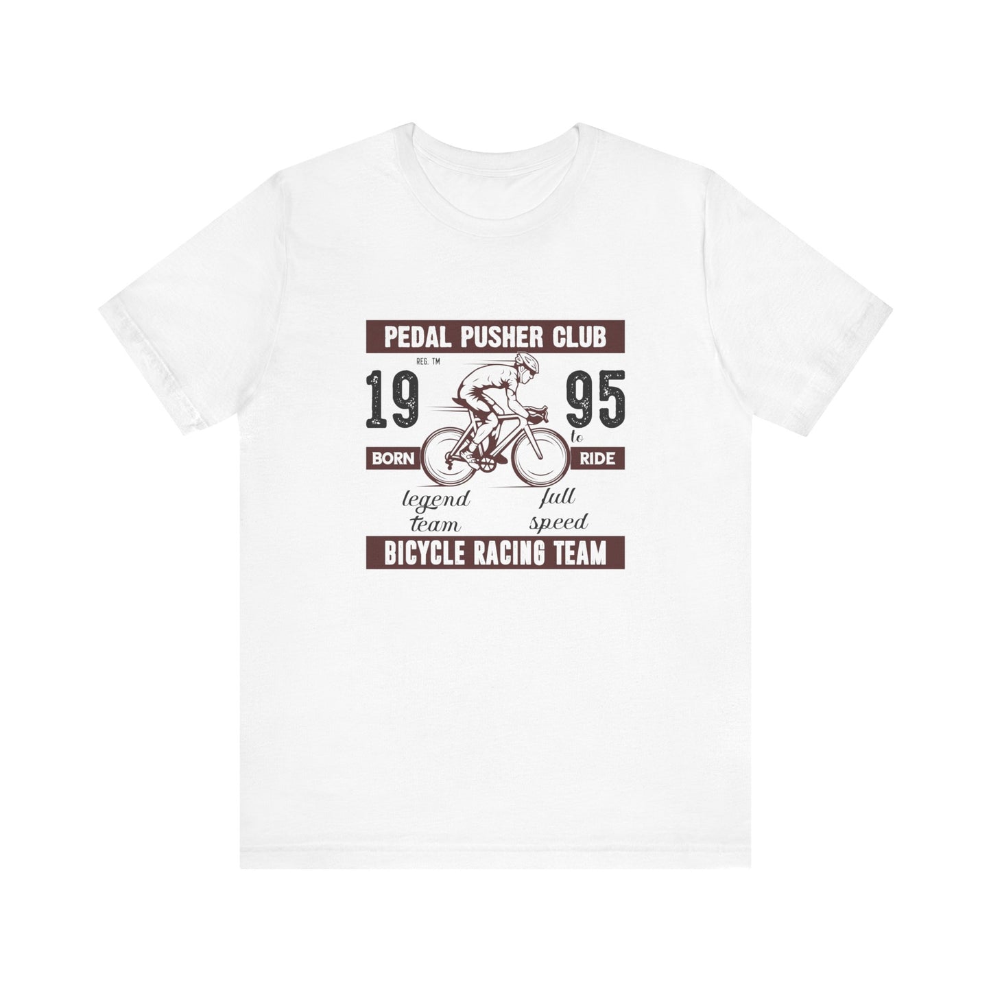 Bicycle: Pedal Pusher Club - Unisex Jersey Short Sleeve Tee