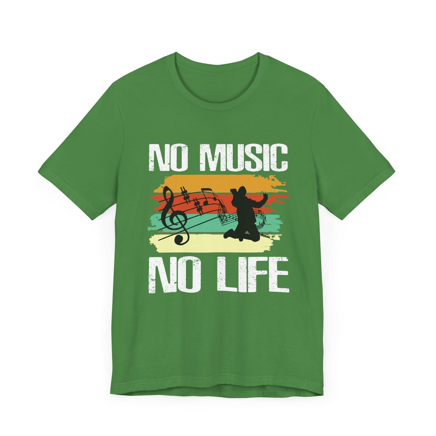 No Music No Life - Unisex Jersey Short Sleeve Tee