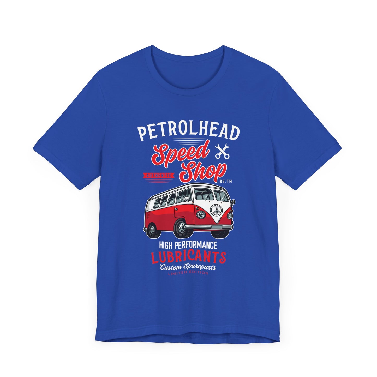 Petrolhead, Speed Shop - Unisex Jersey Short Sleeve Tee