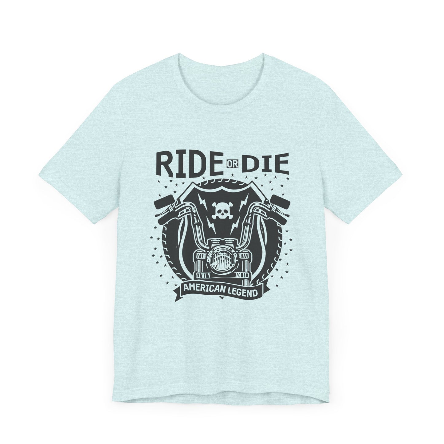 Ride or Die, American Legend - Unisex Jersey Short Sleeve Tee