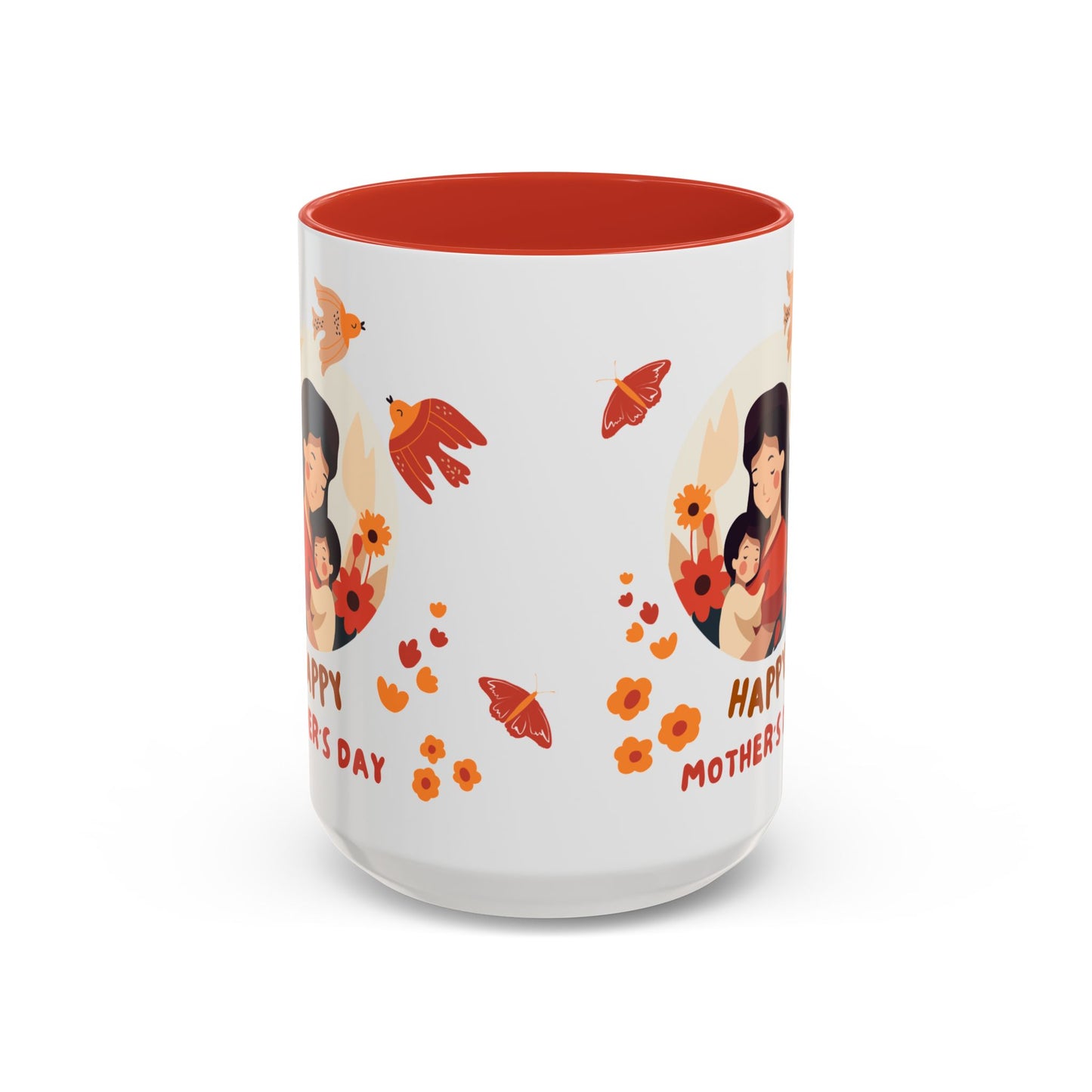 Happy Mother's Day - Accent Coffee Mug (11, 15oz) - 10885