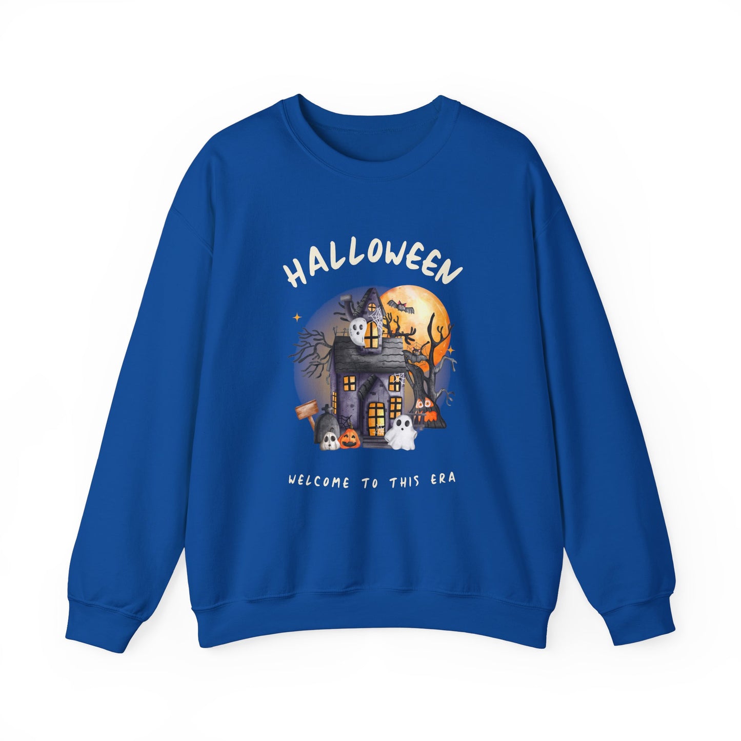 Halloween, Welcome to This Era - Unisex Heavy Blend™ Crewneck Sweatshirt