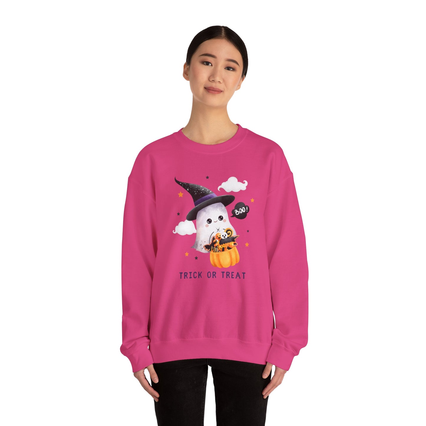 Trick or Treat - Unisex Heavy Blend™ Crewneck Sweatshirt