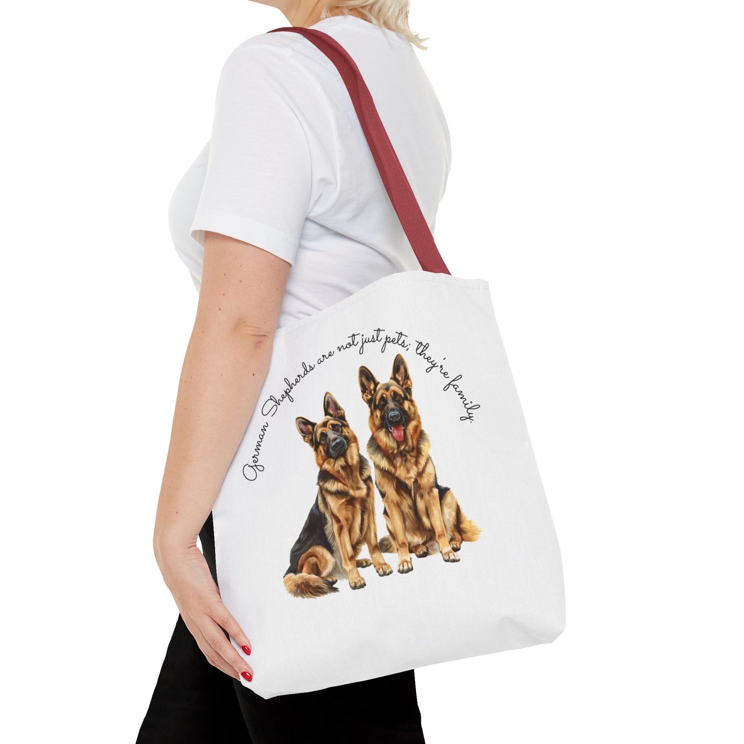 German Shepherds Are Not Just Pets; They're Family - Tote Bag - 10497