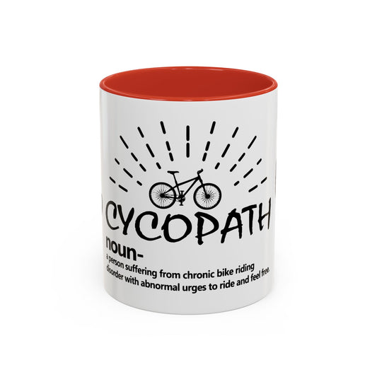 Cycopath - Accent Coffee Mug (11, 15oz)