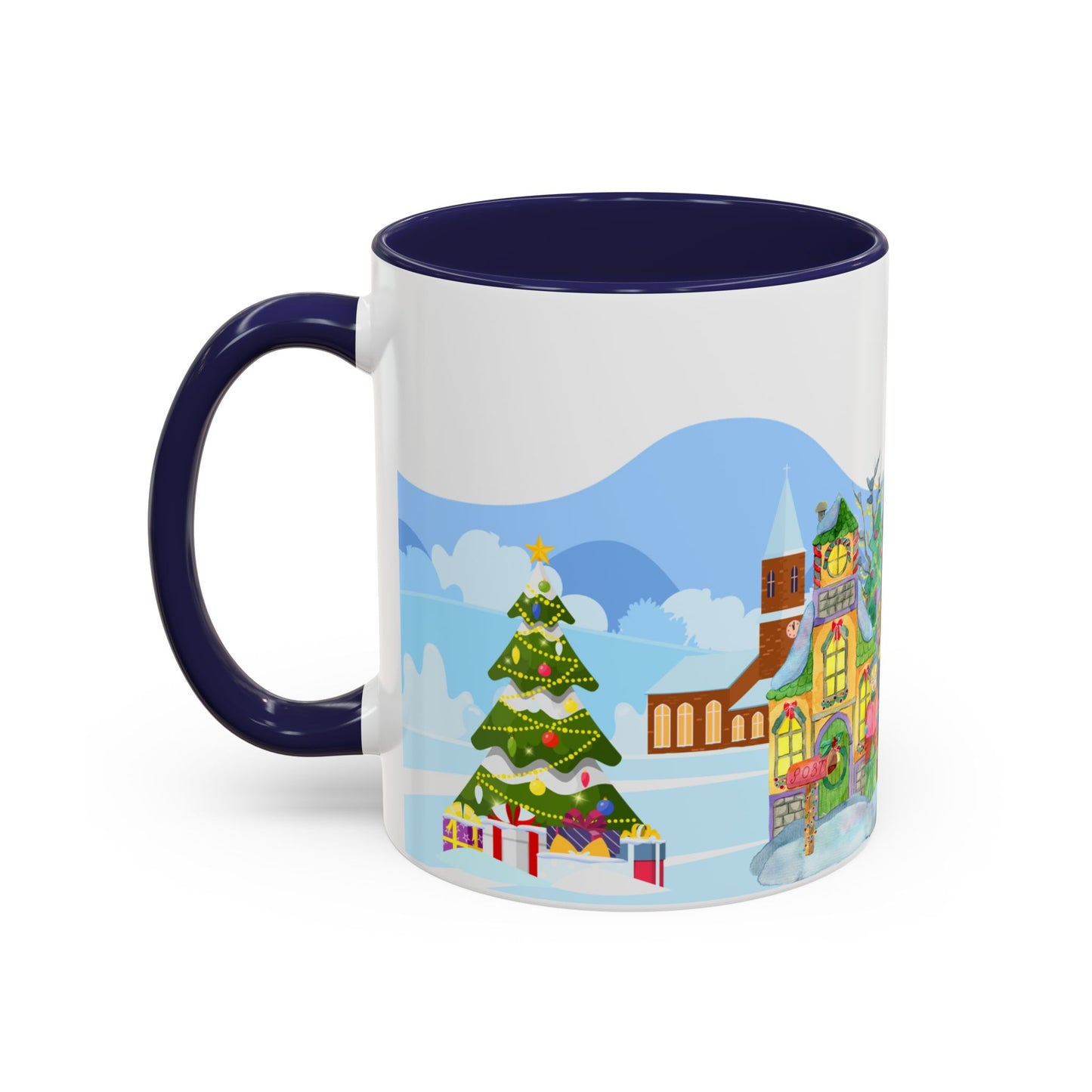 Christmas Day - Accent Coffee Mug (11, 15oz) - 10457