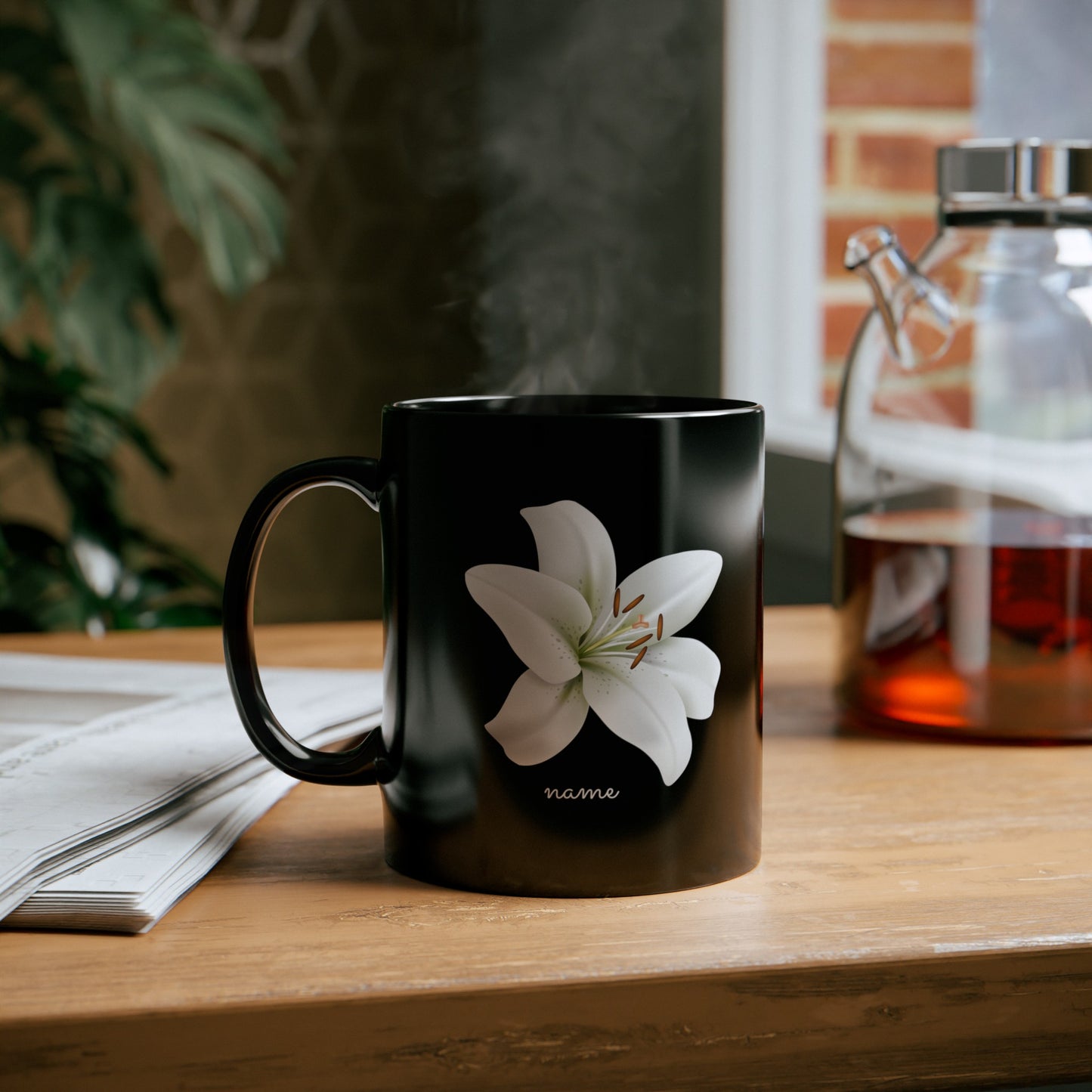 Lily Birth Flower Mug | May