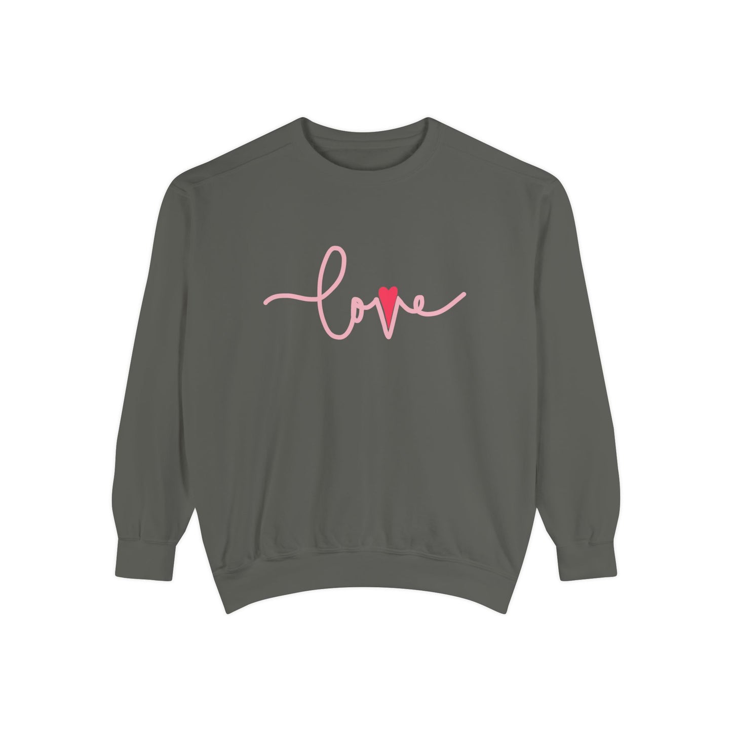 Love - Unisex Garment-Dyed Sweatshirt - 11476