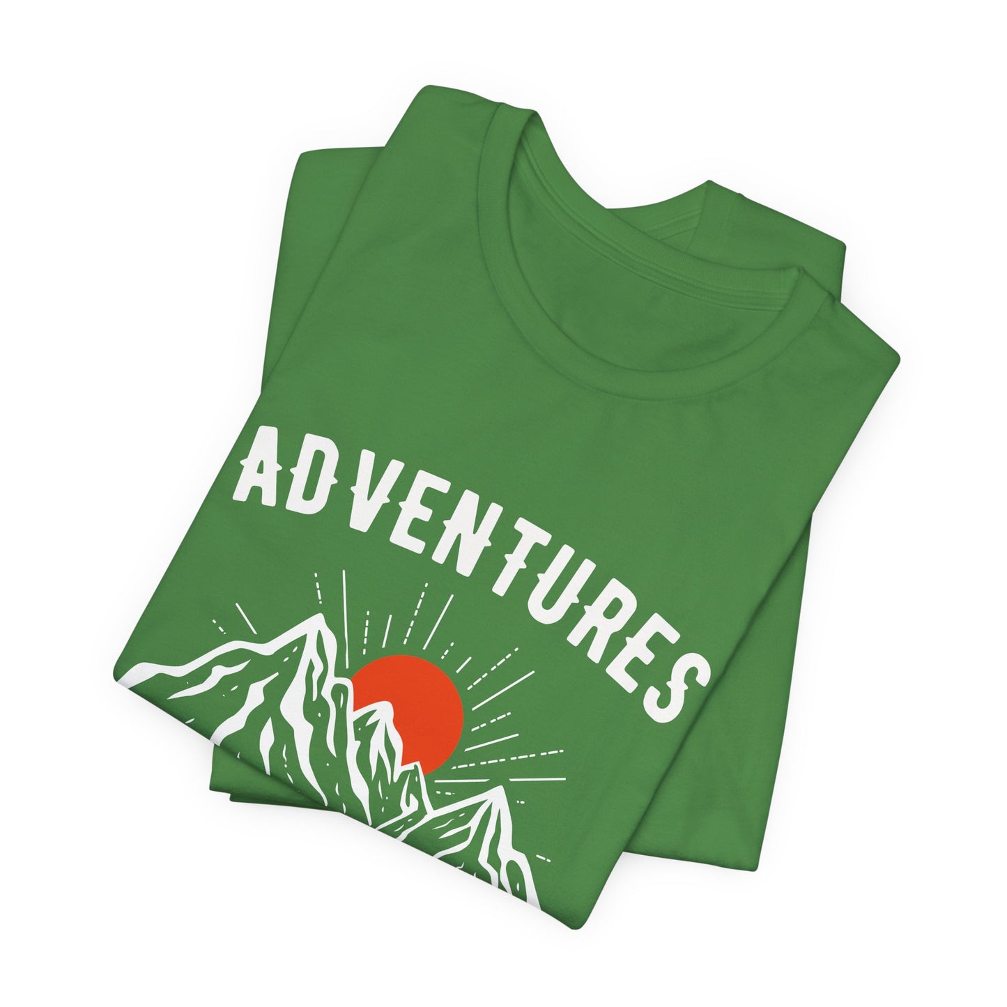 Camping: Adventures Are The Best Way To Learn - Unisex Jersey Short Sleeve Tee