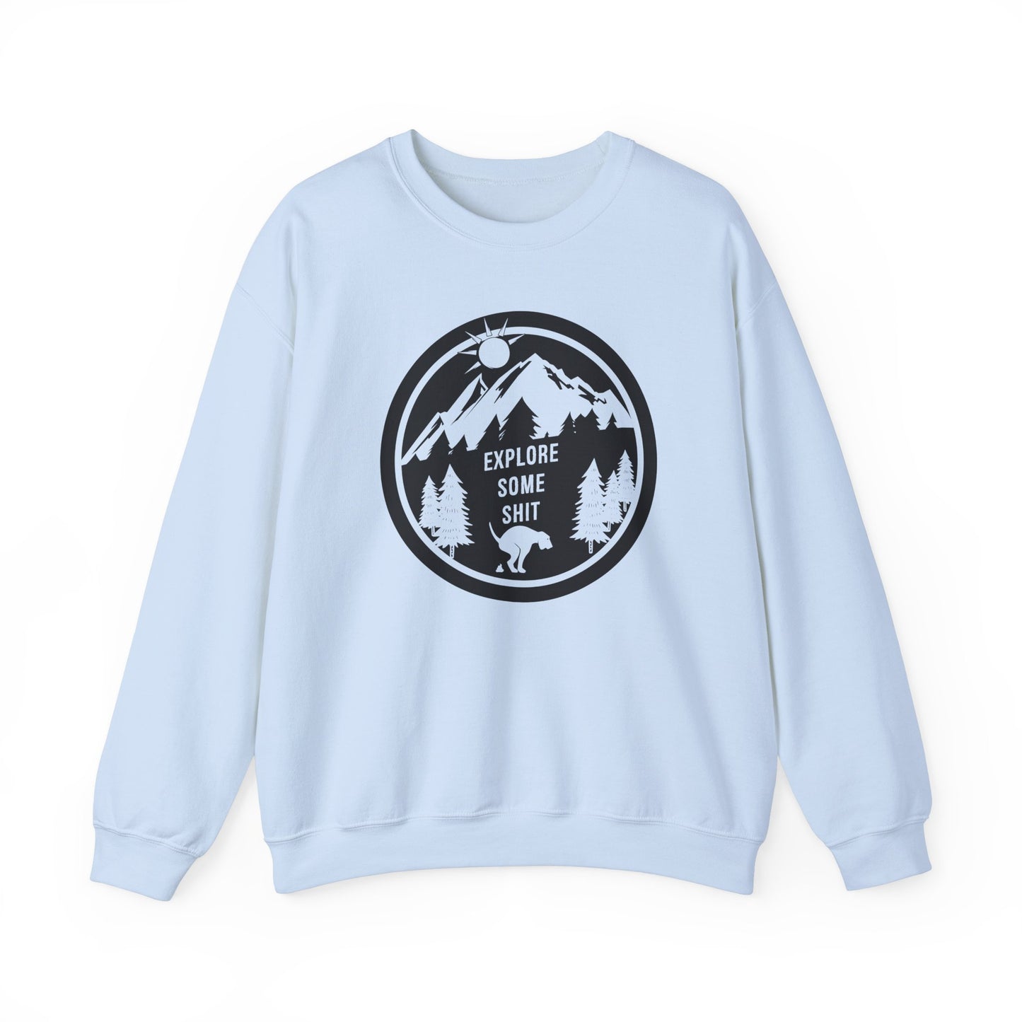 Explore Some Shit - Unisex Heavy Blend™ Crewneck Sweatshirt