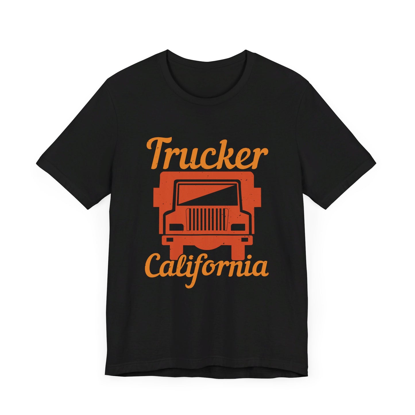 Trucker California - Unisex Jersey Short Sleeve Tee