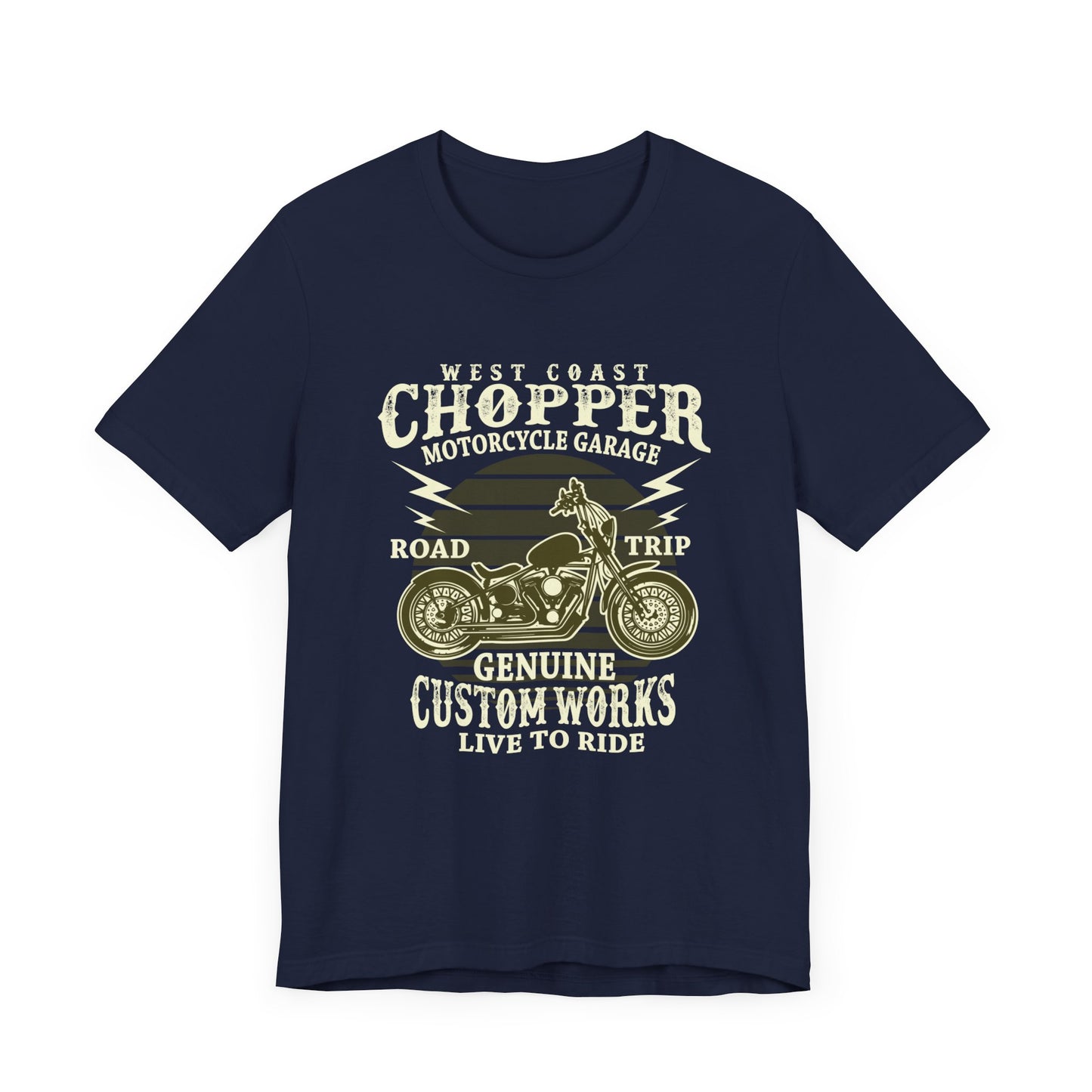 West Coast Chopper, Road Trip - Unisex Jersey Short Sleeve Tee