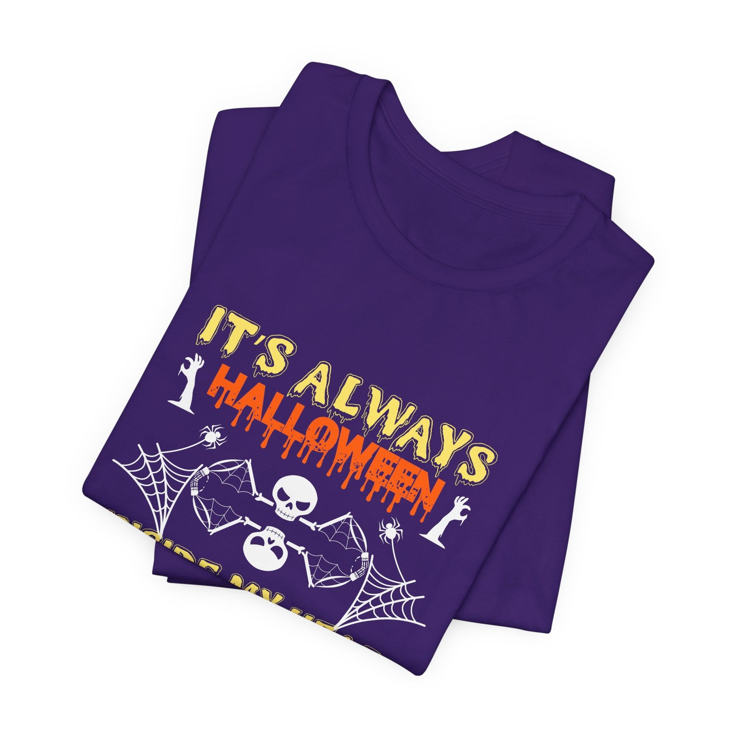 It's Always Halloween Inside My Head - Unisex Jersey Short Sleeve Tee - 12357