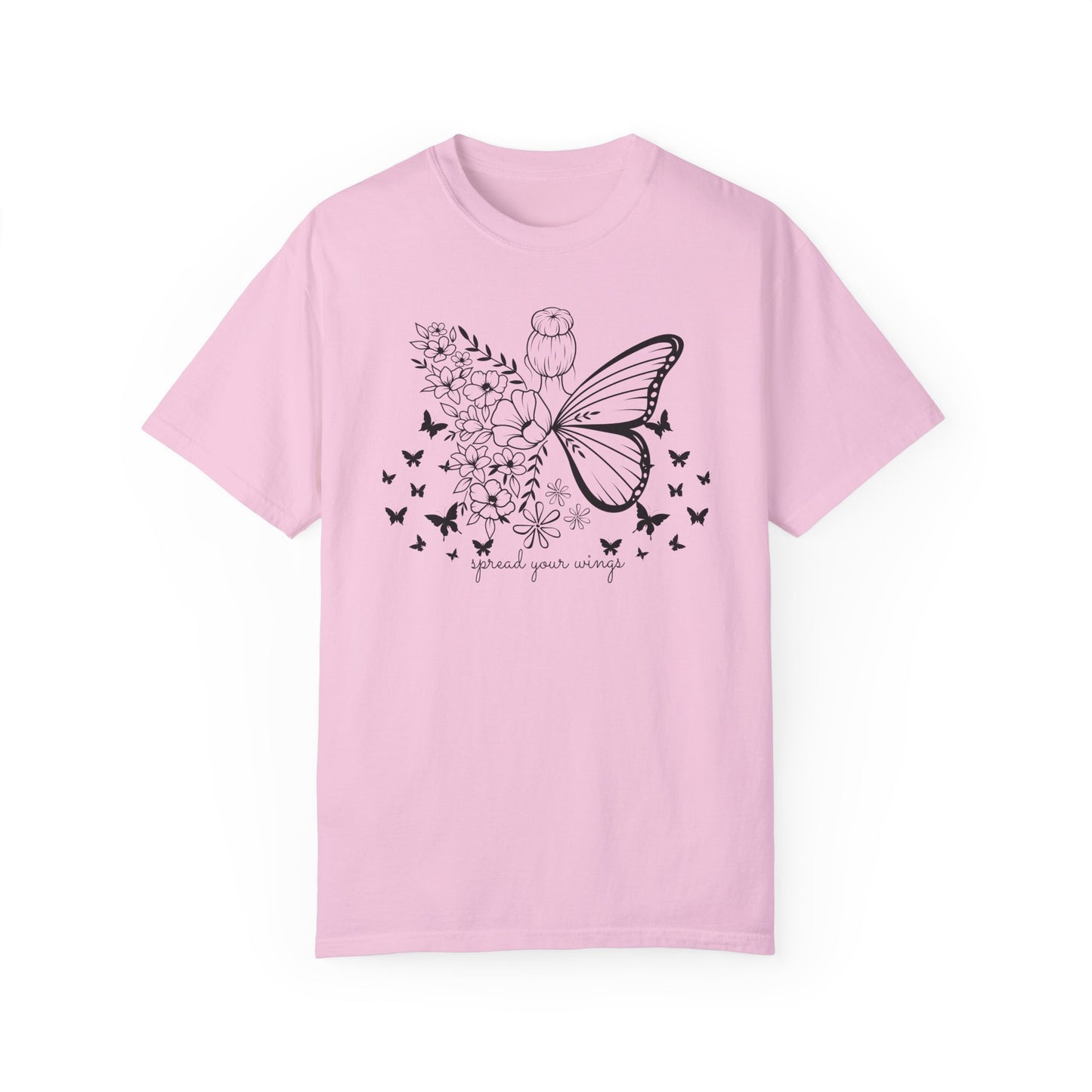 Butterfly, Embrace the Beauty of Nature - Unisex Garment-Dyed T-shirt - 10330