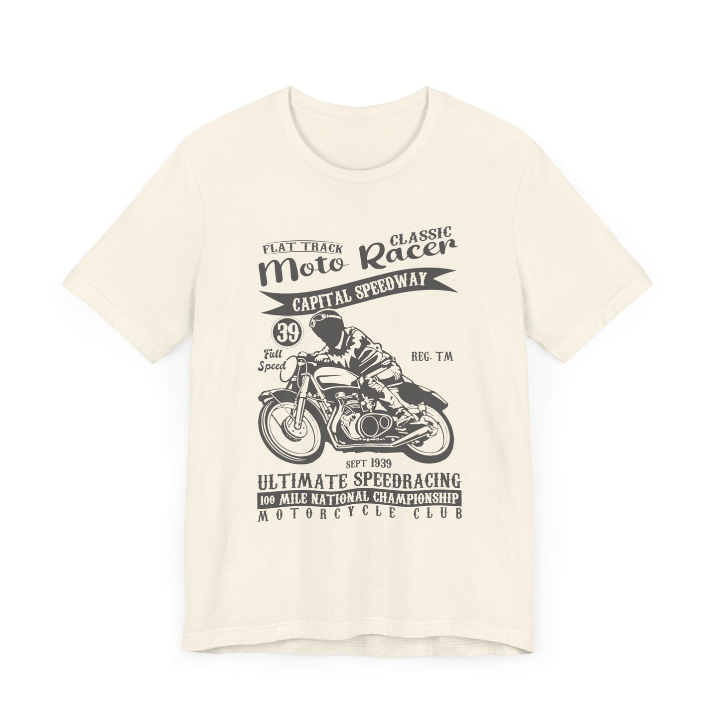 Classic Motor Racer - Unisex Jersey Short Sleeve Tee - 13296