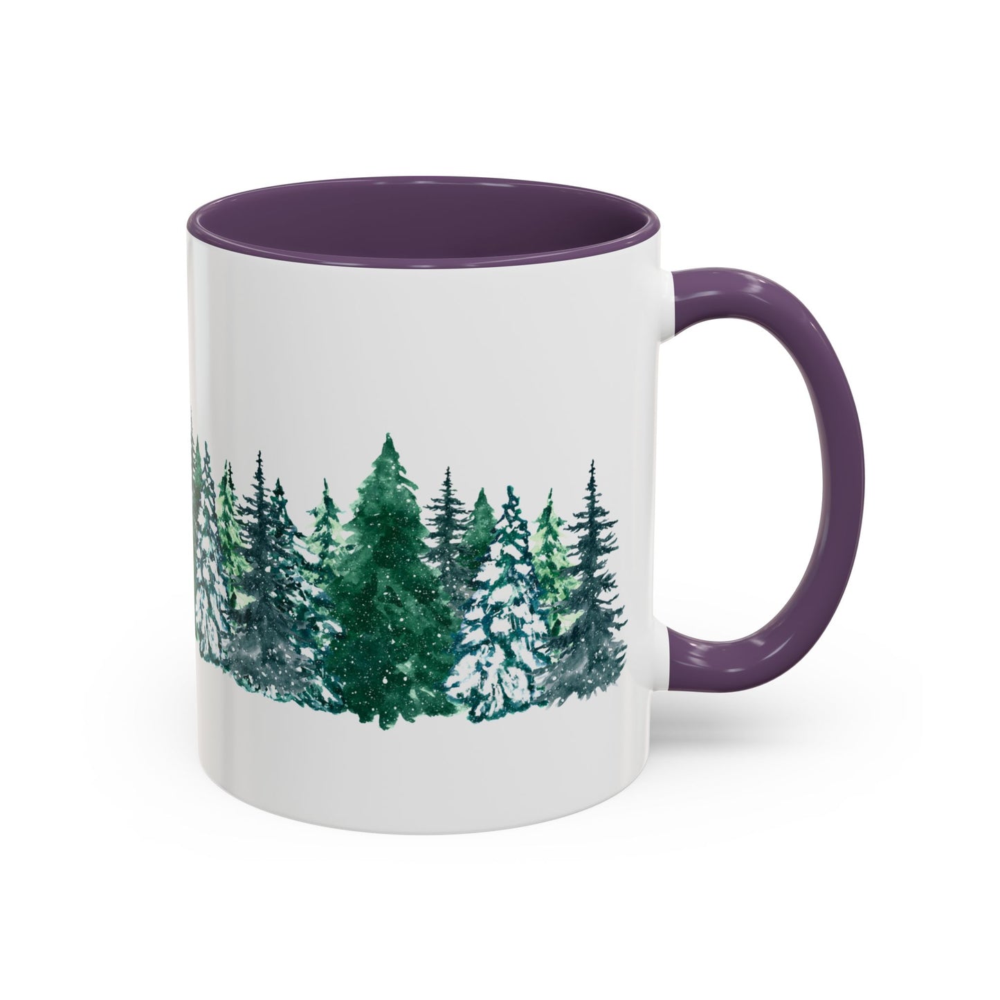 Winter Trees - Accent Coffee Mug (11, 15oz) - 10855