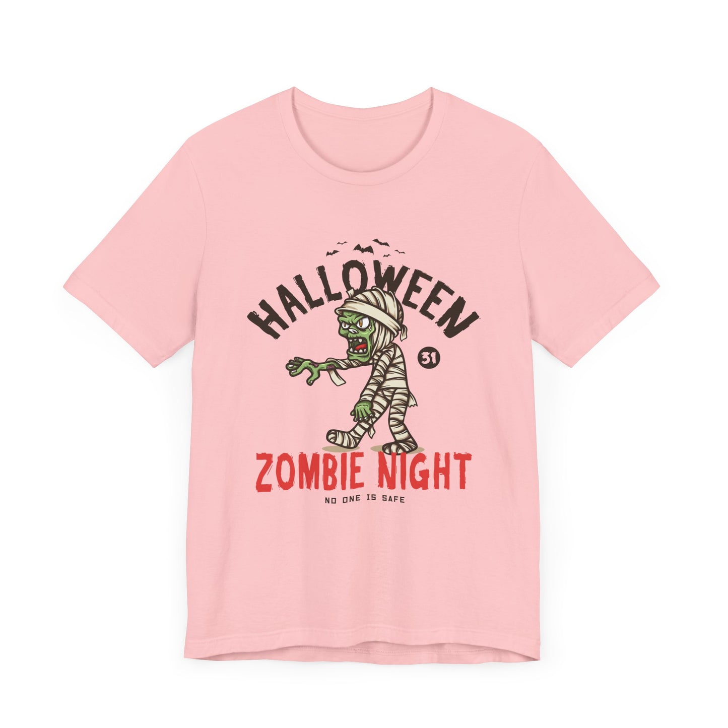 Halloween, Zombie Night - Unisex Jersey Short Sleeve Tee