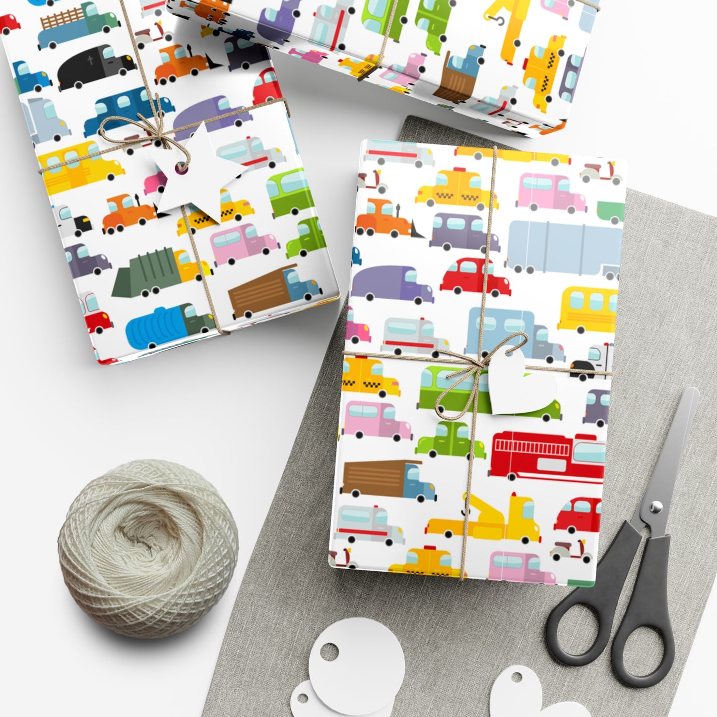 Toy Cars - Gift Wrap Papers - 10377