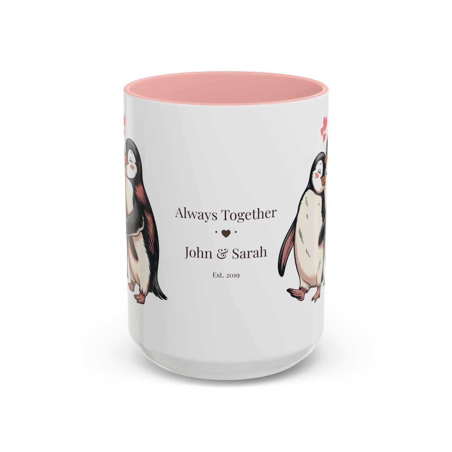 Love You More – Personalized Valentine’s Coffee Mug | Custom Romantic Gift —  (11/15 oz) - 14743