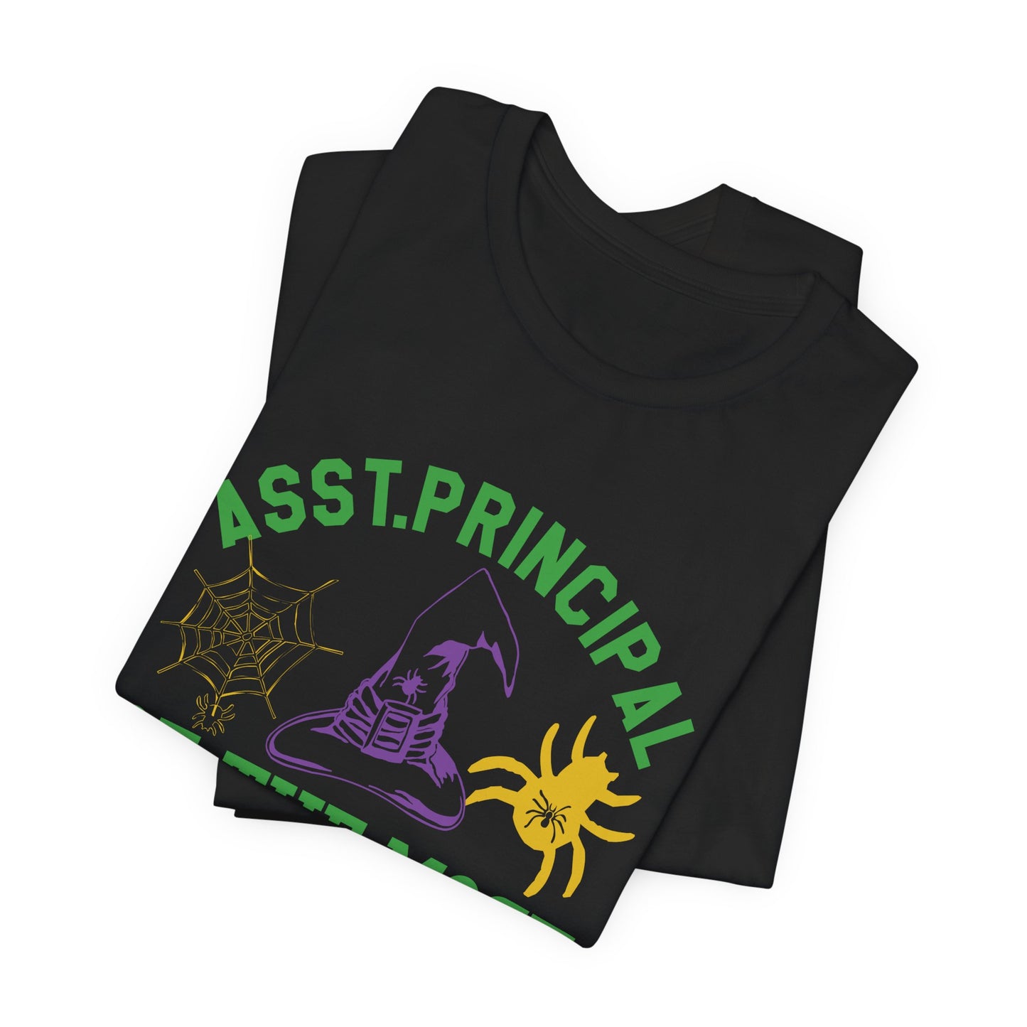 Asst. Principal of the Most Spook-Tacular Kids - Unisex Jersey Short Sleeve Tee - 12384